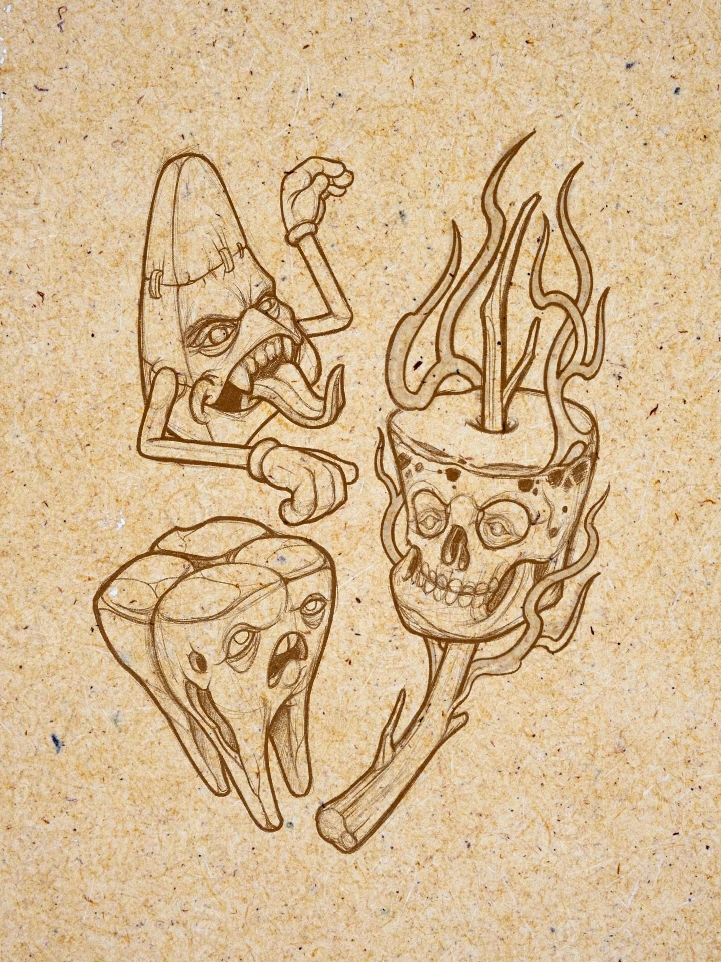 I have some HALLOWEEN designs available for next week. Message me if you are interested. I can also design other spooky designs if these don&rsquo;t strike your fancy. 

#Tattoo #TattooArt #TattooArtist #Inked #InkLife #TattooDesign #TattooCulture #B