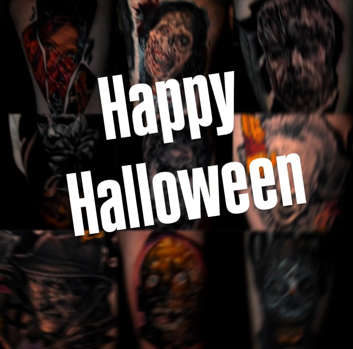 Happy Halloween!🎃 

Thank you to everyone who allows me to do what I love everyday. 
Just because it Halloween and we&rsquo;re moving past &ldquo;spooky season&rdquo; doesn&rsquo;t mean you can&rsquo;t get a horror related tattoo! 
I do them all yea