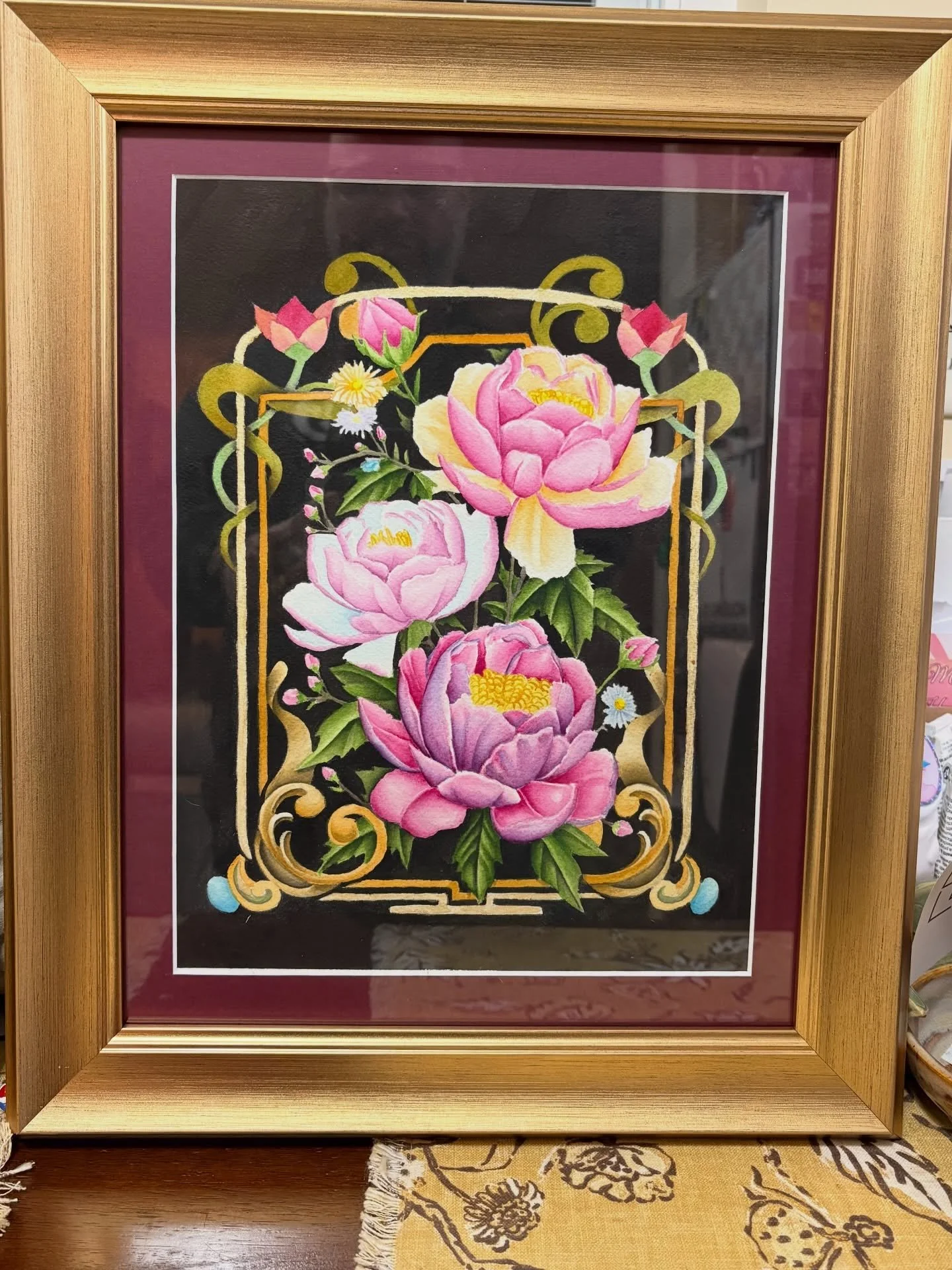 Did these watercolor paintings for Christmas gifts this past year. I&rsquo;m excited to do more this year!