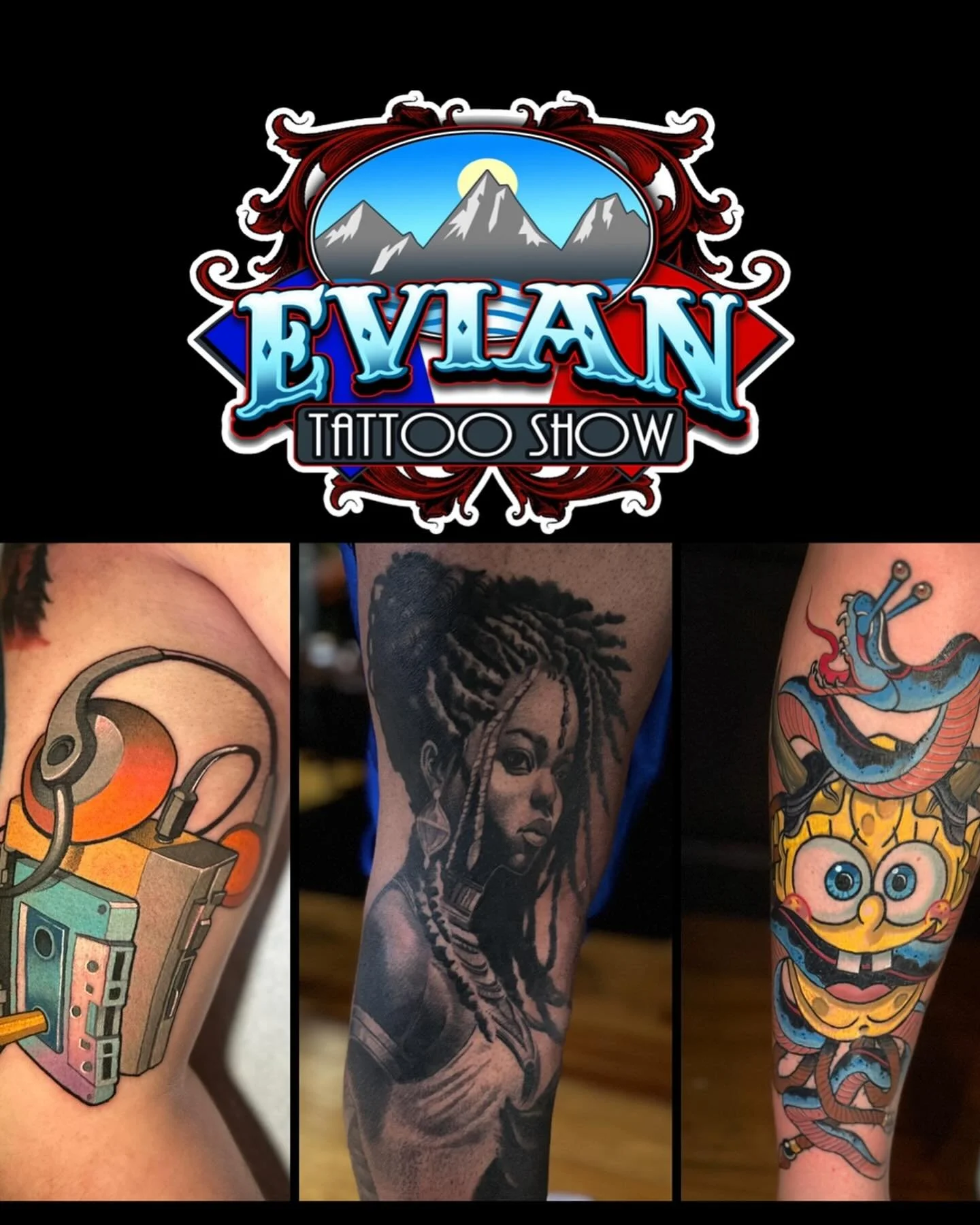 Never would I have guessed as an 18 year old kid walking into a tattoo shop for a job that someday it would take me across the world!
I&rsquo;m excited to tattoo in France this weekend At the @eviantattooshow