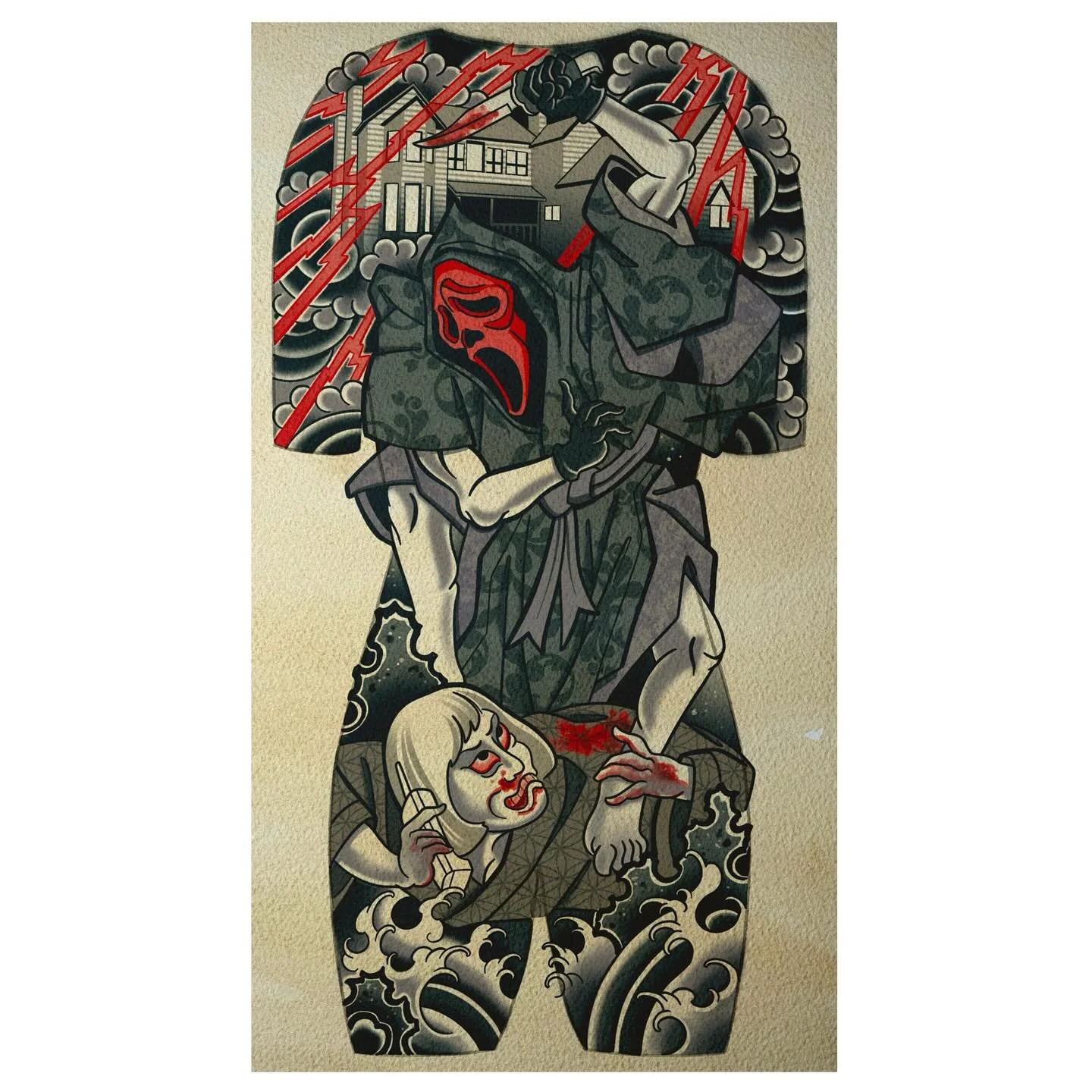 Digital
Done for the October art installation. 
Maybe I&rsquo;ll make some prints?