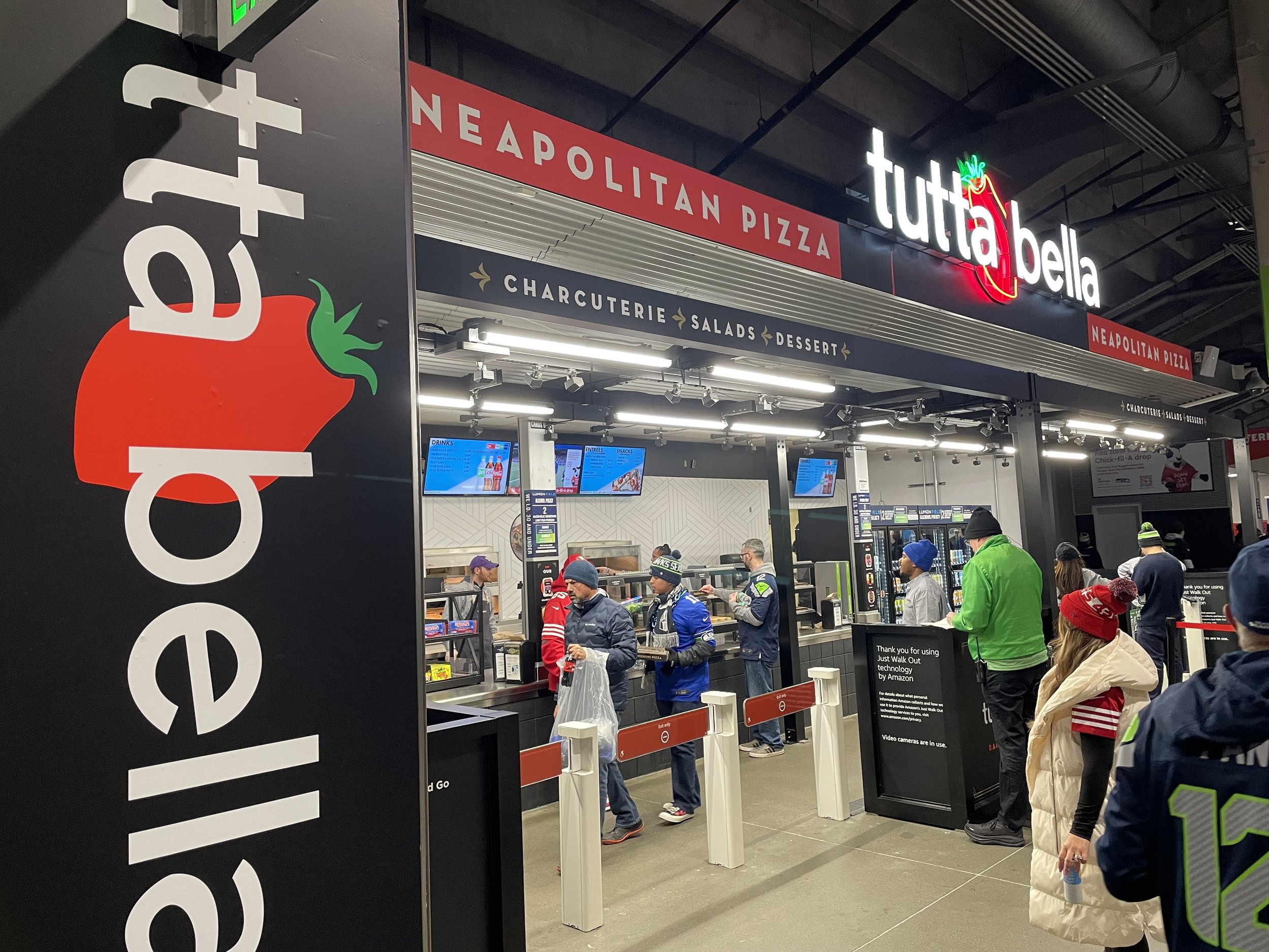 Tutta Bella at Seahawks Stadium