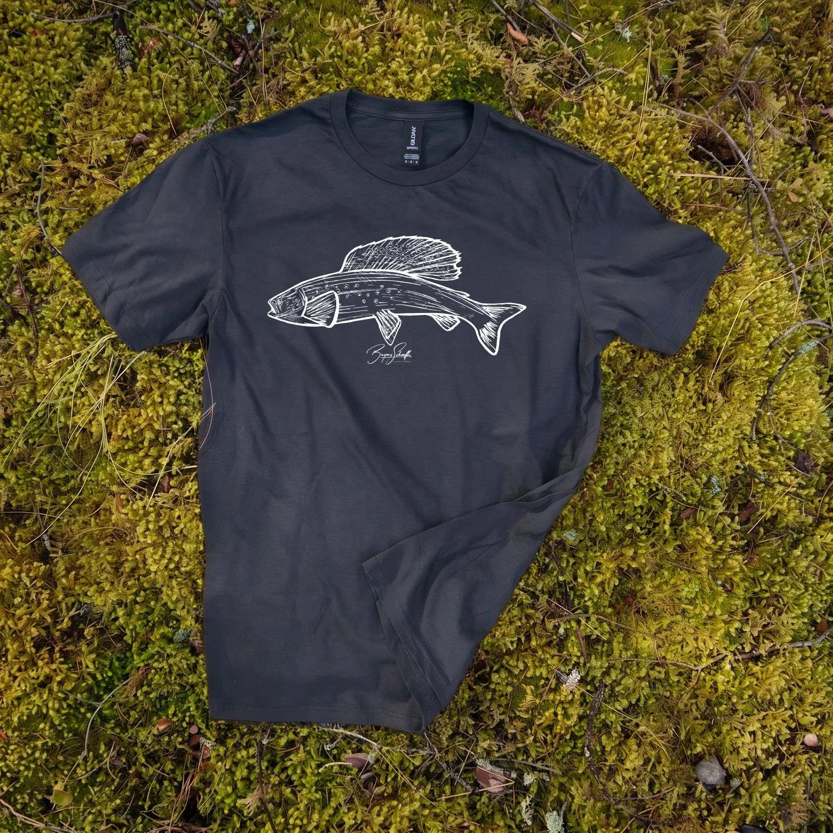 ArticGrayling_T-Shirt_0004_Heather Navy 424754.jpg