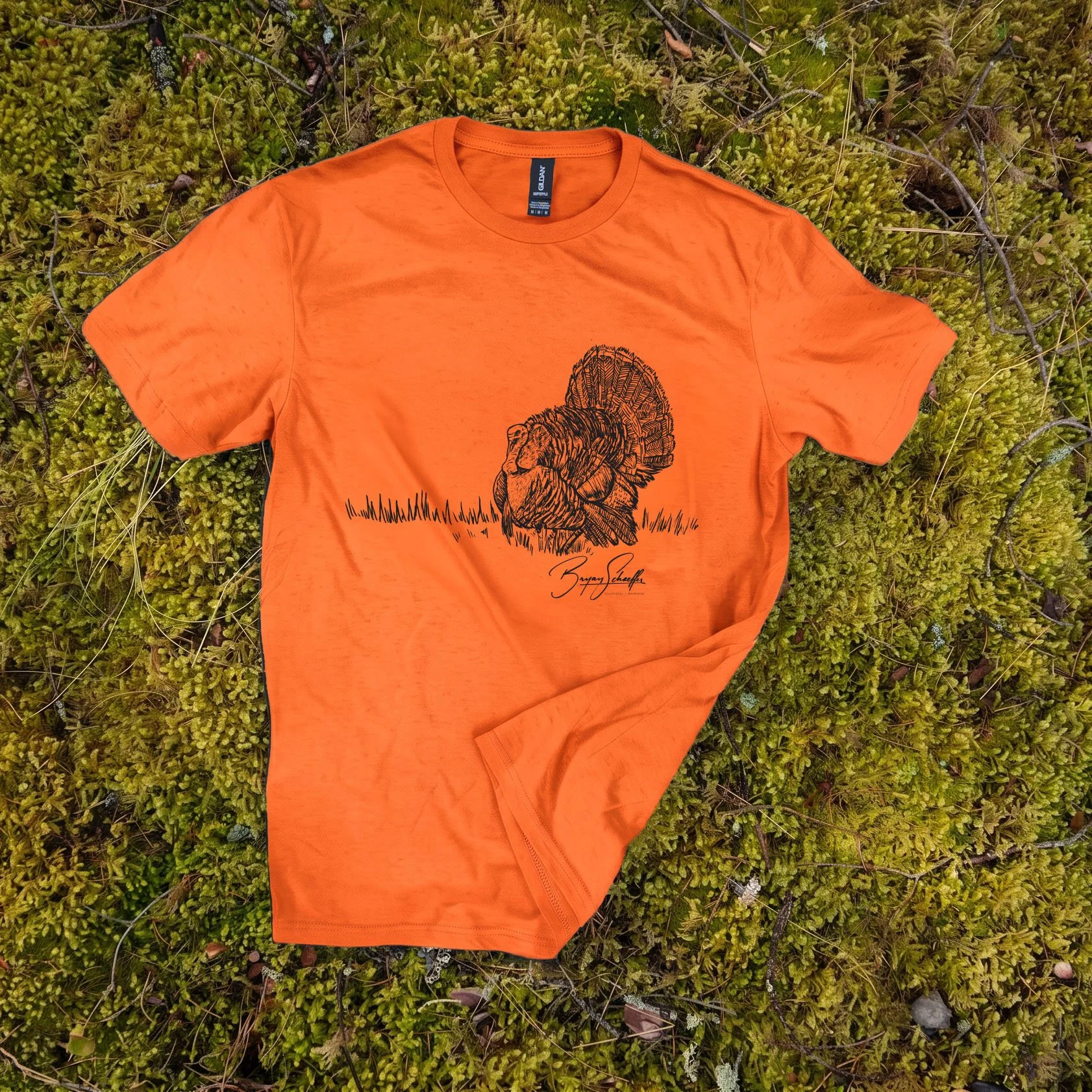 Turkey_T-Shirt_0000_Orange #ff5723.jpg