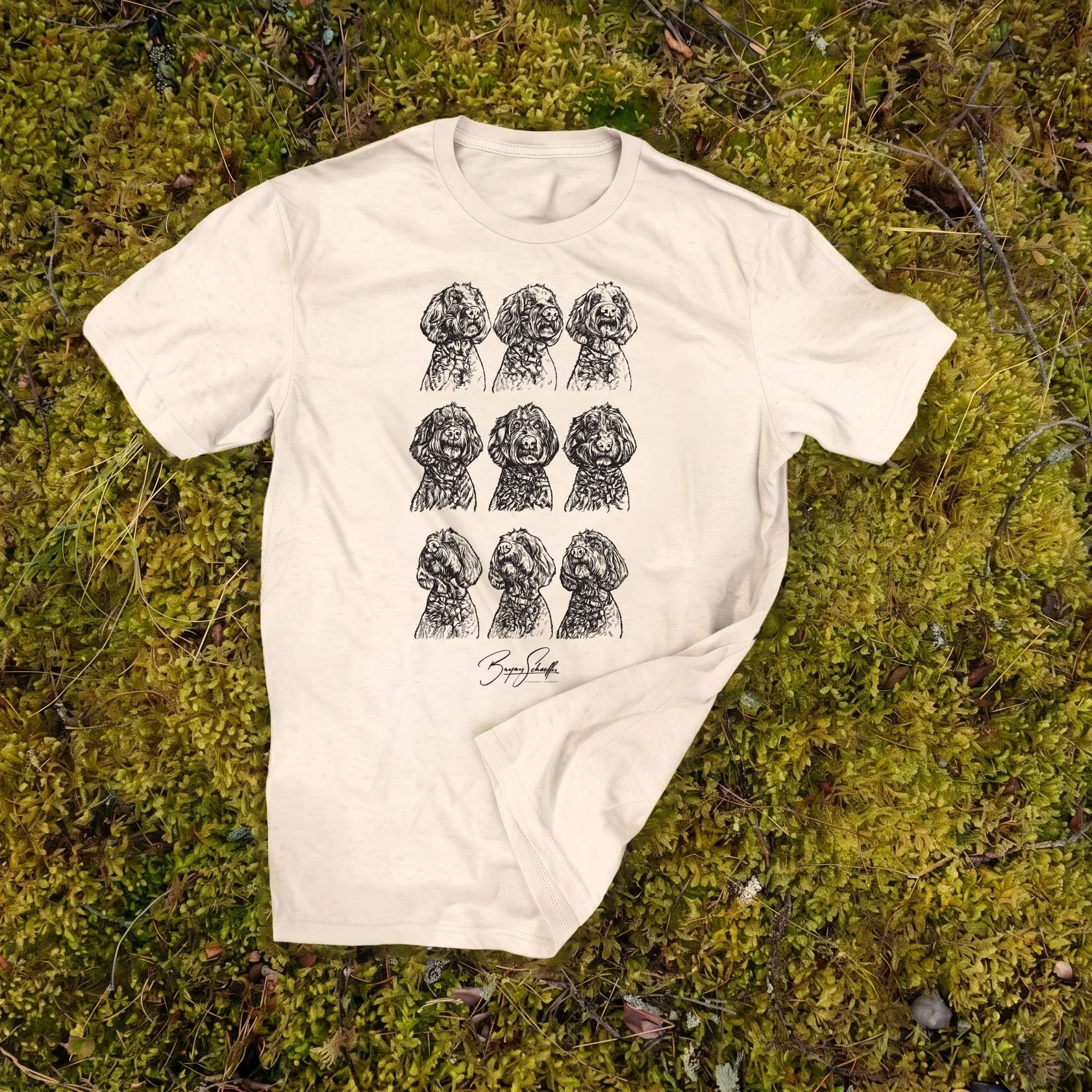 LokiSniff_T-Shirt_0005_White hex#fcf4ea.jpg