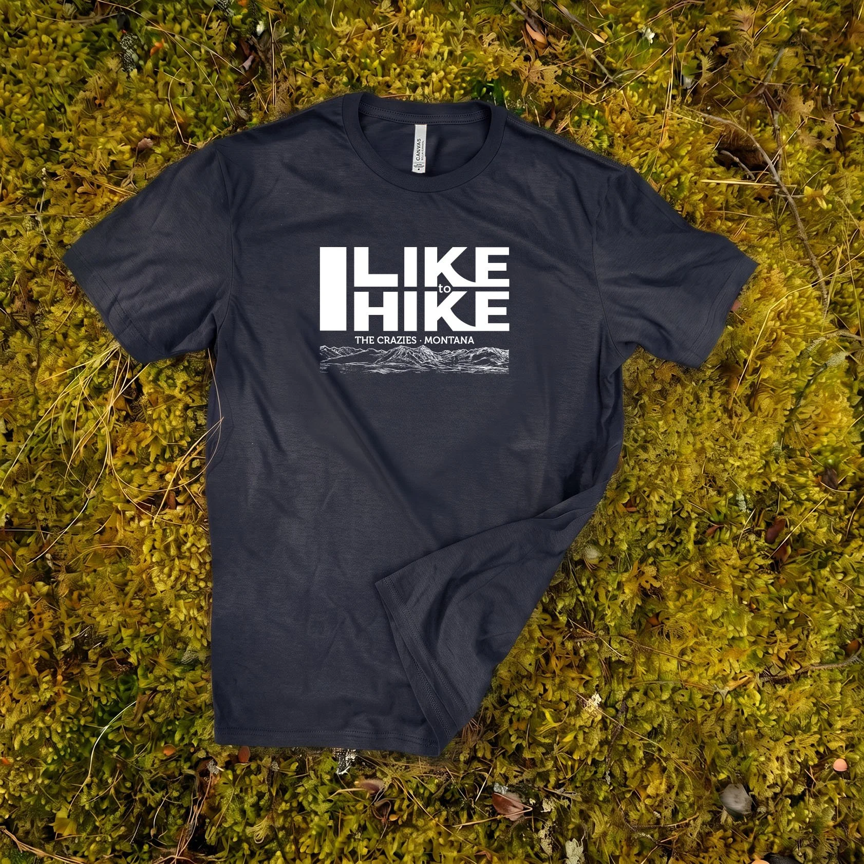 HikeCrazy_T-Shirt_0001_Heather Midnight Navy #302d4b.jpg