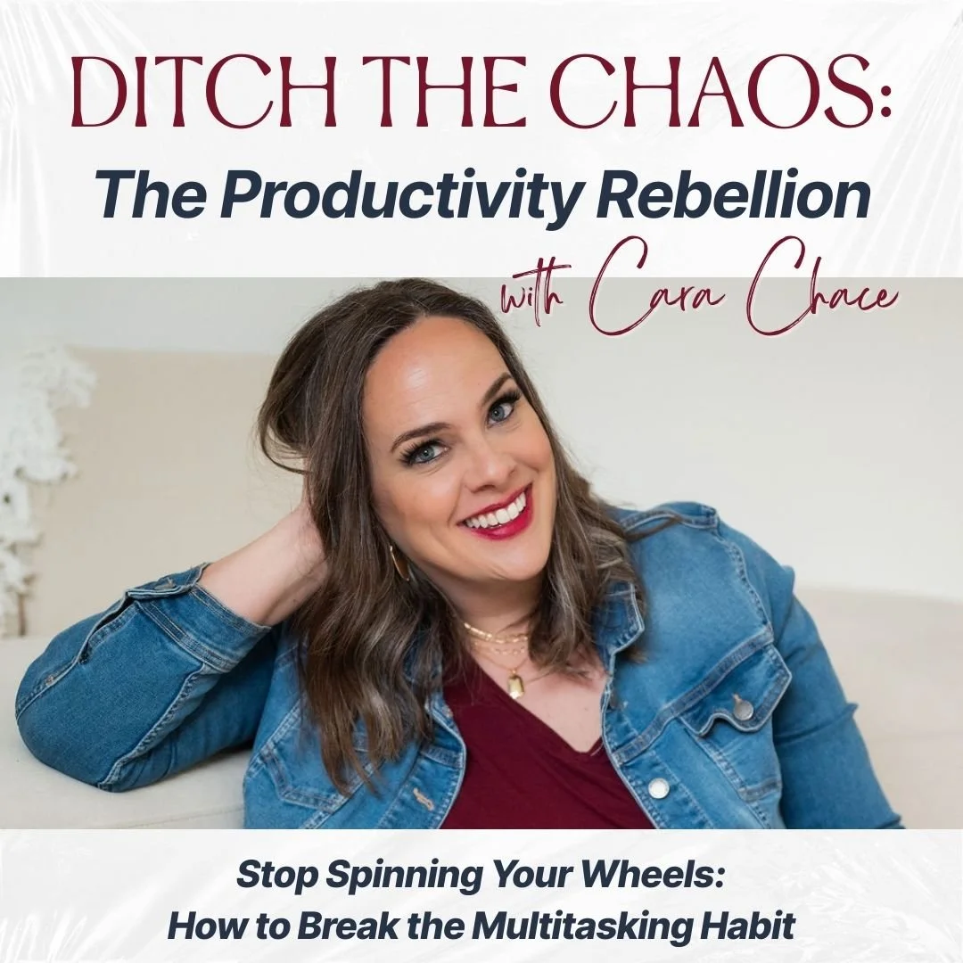 Stop Spinning Your Wheels - How to Break the Multitasking Habit
