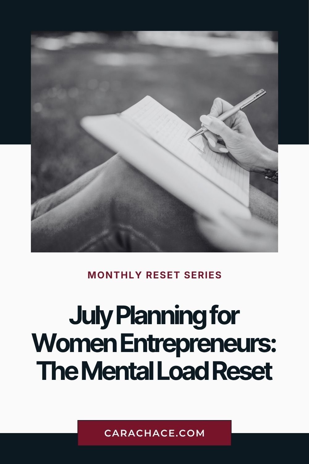 July Planning for Women Entrepreneurs: The Mental Load Reset