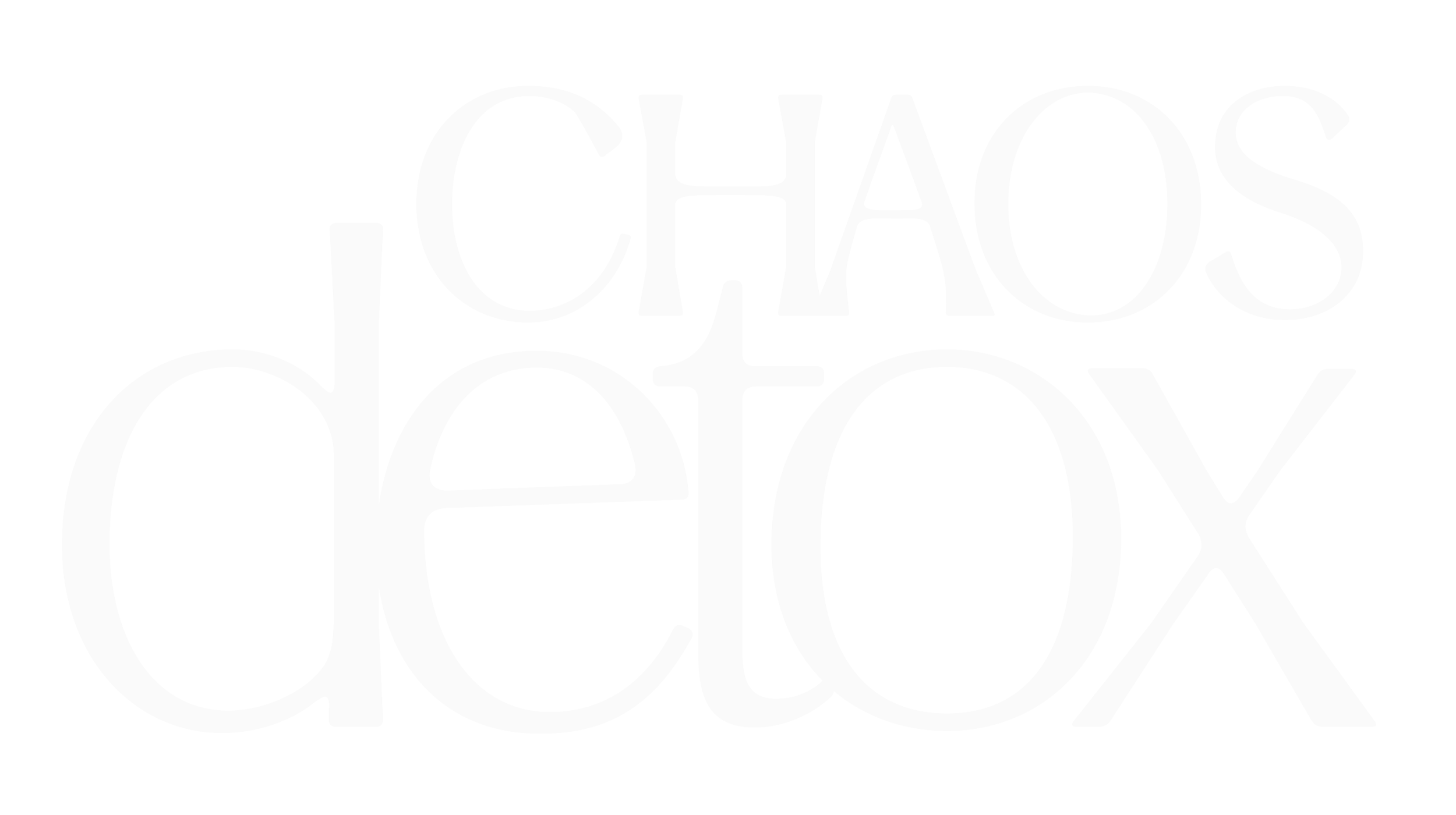chaos detox white logo for Cara Chace's evergreen productivity coaching program