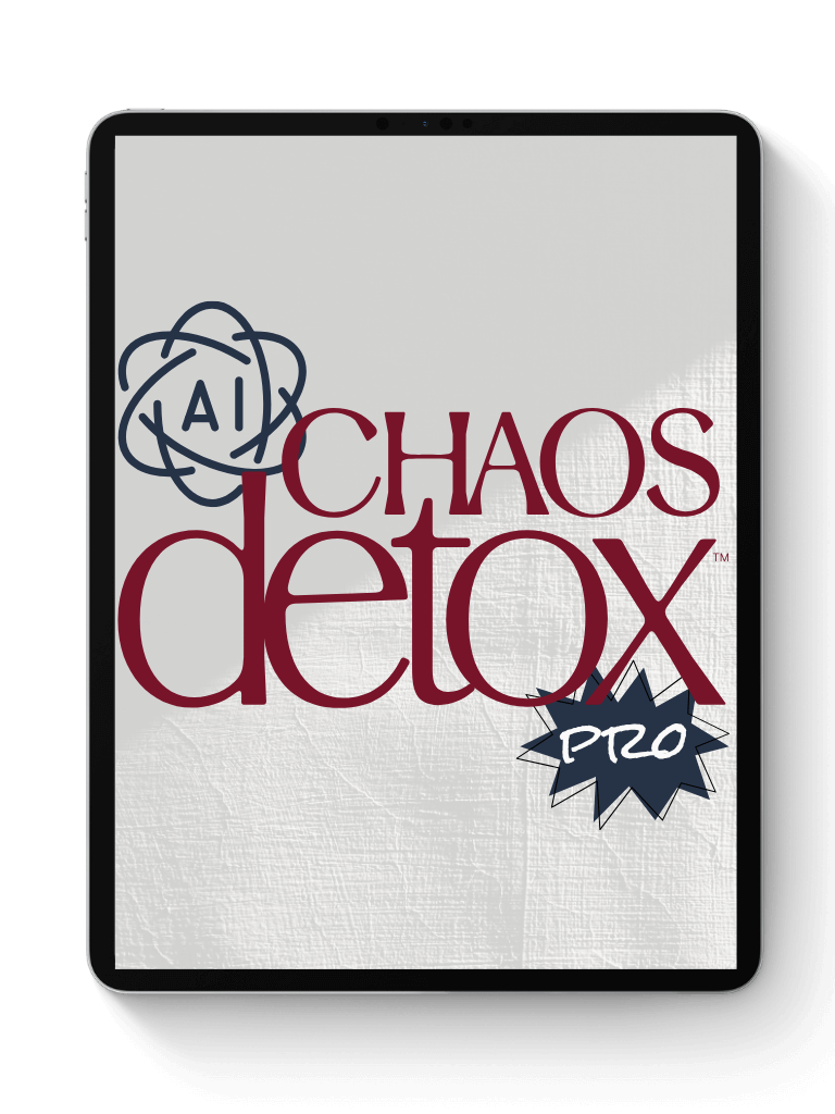 chaos detox pro planner gpt tablet mockup for the busy entrepreneur.png