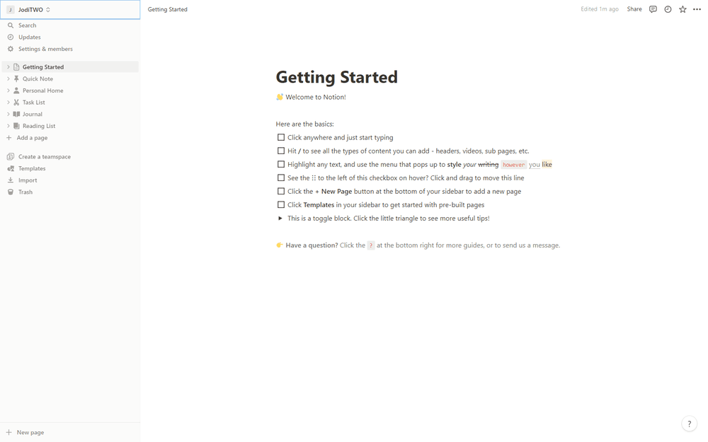 Simplifying Notion: A Beginner's Guide in 6 Easy Steps