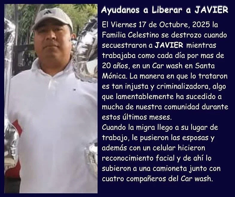 🚨 Dear community, Araceli Orta Herrera @chelita052481 - our partner and long term community member of CTCs Metro Los Angeles Richardson Park NLG, needs our support. Unfortunately, last Friday, October 17, her husband Javier was abducted from his wor