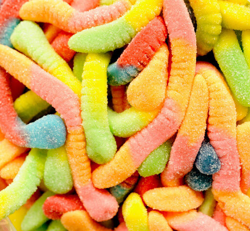 Wow Gummy Worms