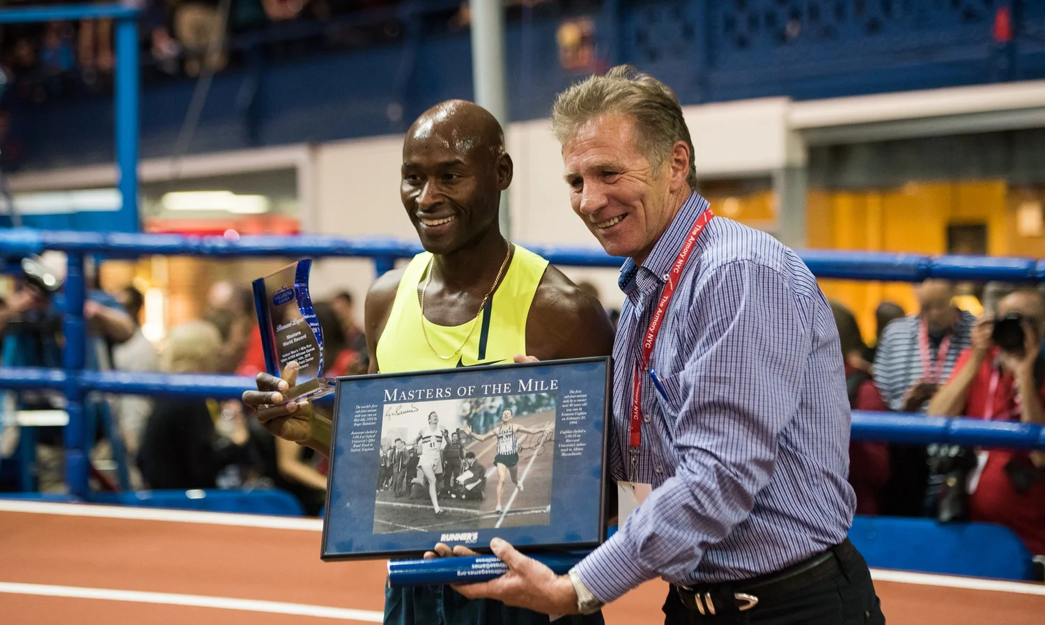 Centrowitz and Lagat Applauded After NYRR Wanamaker Mile