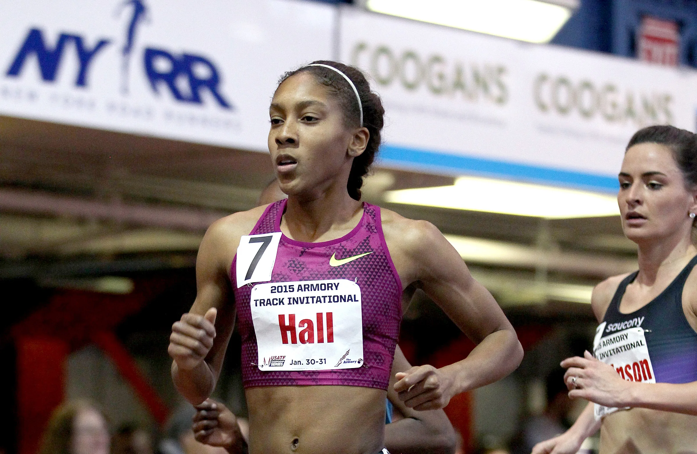 Marielle Hall is in the Right Place for 108th NYRR Millrose Games