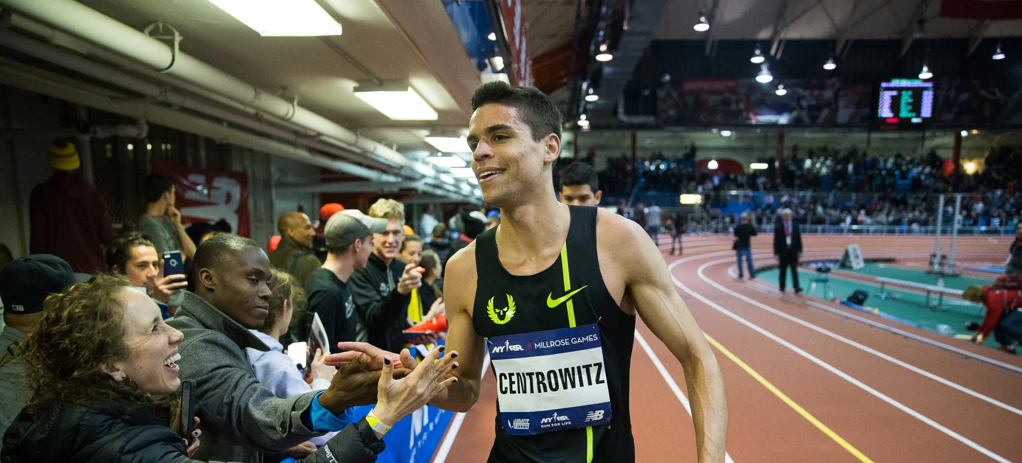 Centrowitz Claims Second NYRR Wanamaker Mile At NYRR Millrose Games