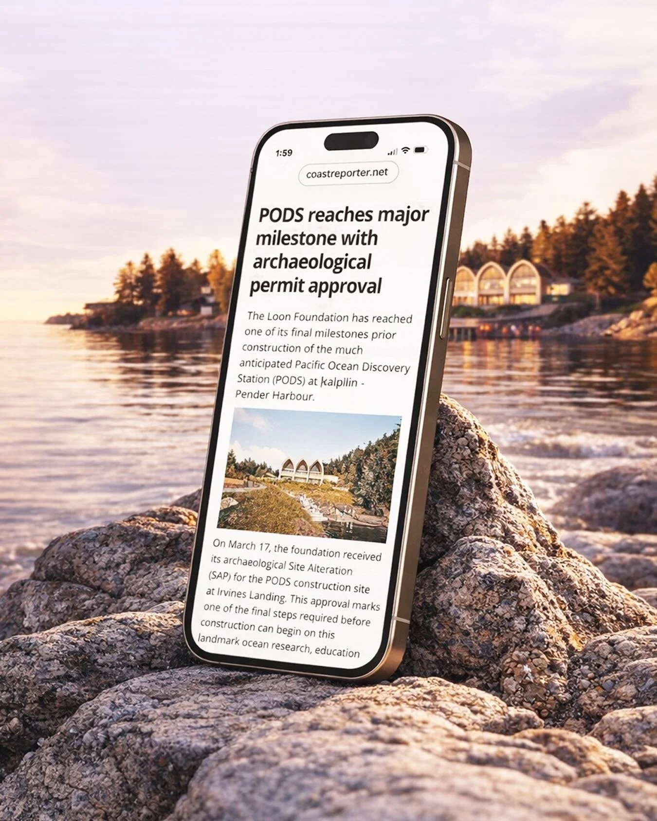 PODS Reaches Major Milestone with Archaeological Permit Approval