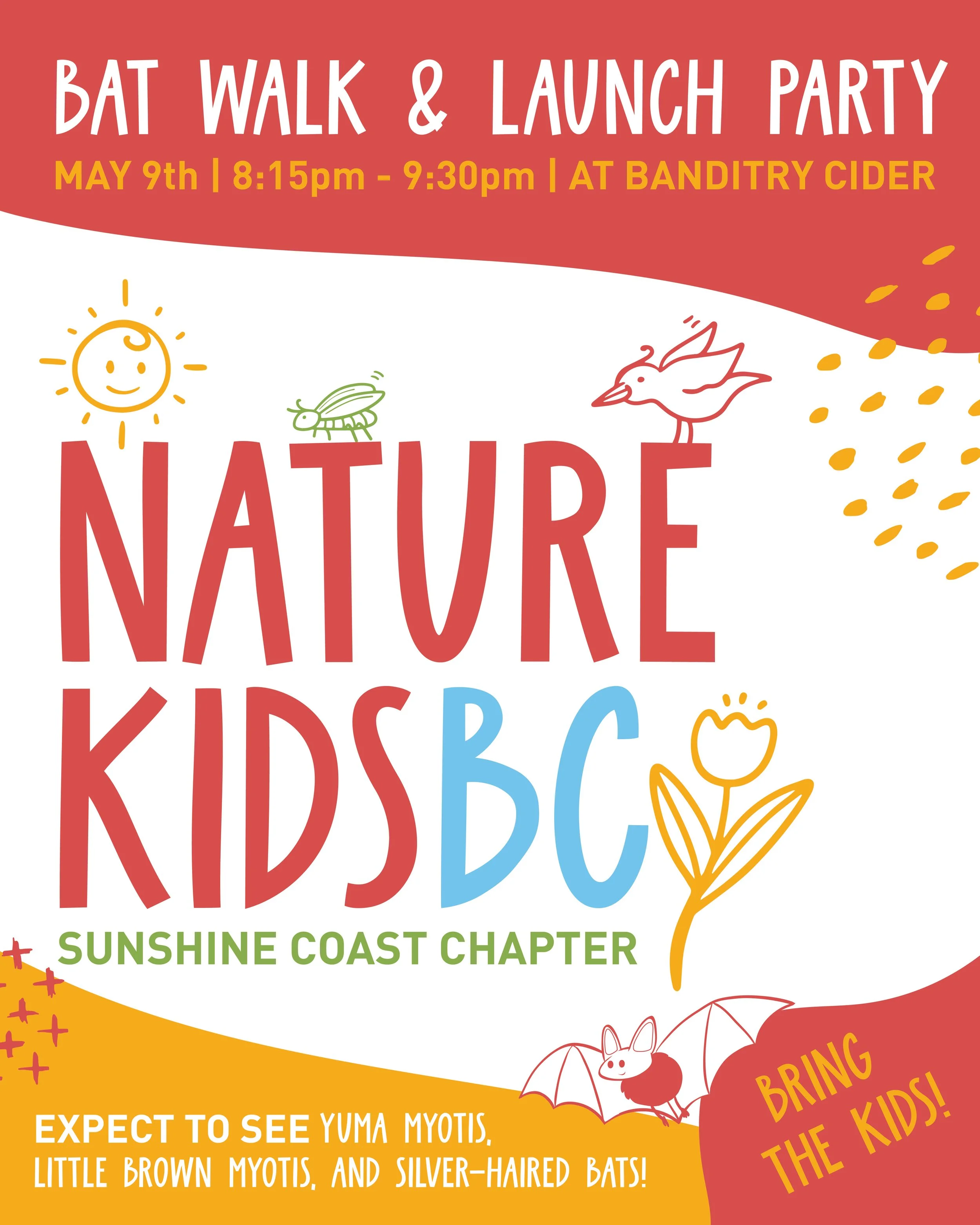NatureKidsBC: Bat Walk & Launch Party