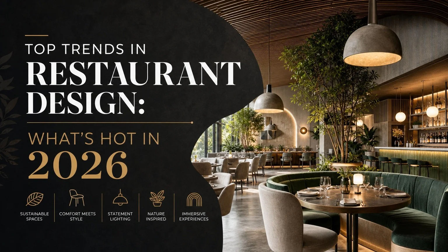 Top Trends in Restaurant Design: What's Hot in 2026