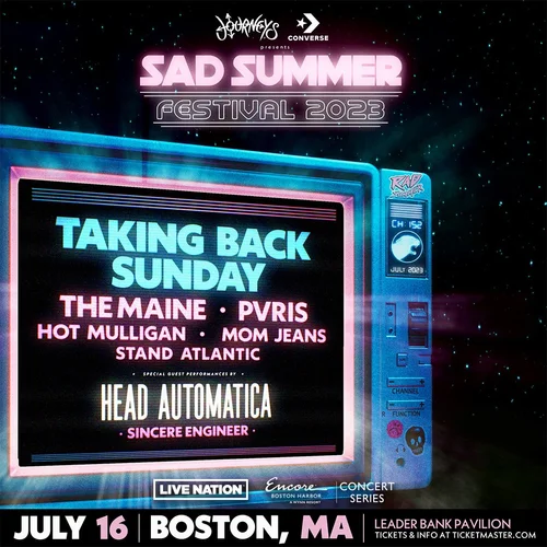 Sad Summer Festival at Leader Bank Pavilion on July 16 — Secret Boston