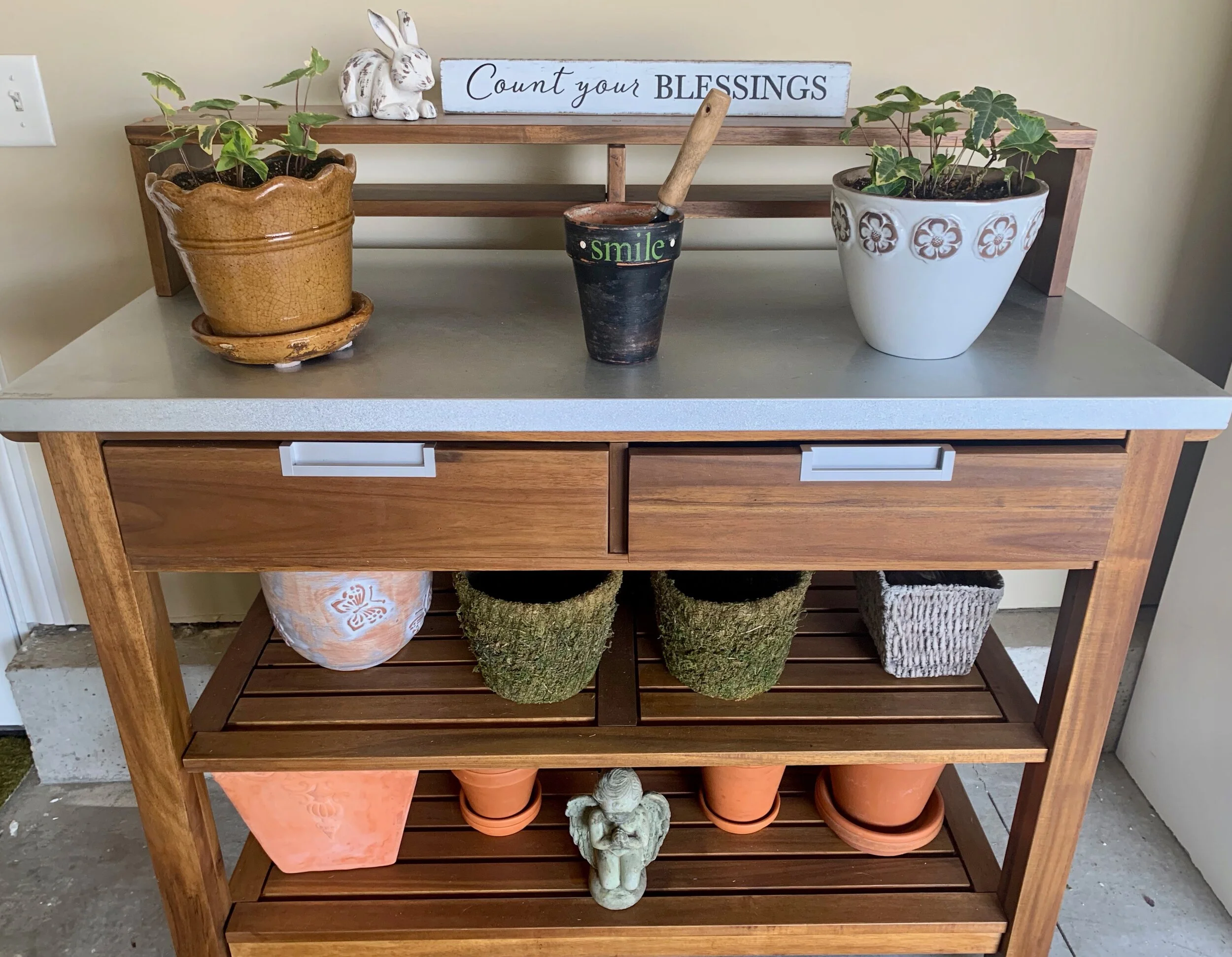 Makeshift Mudroom