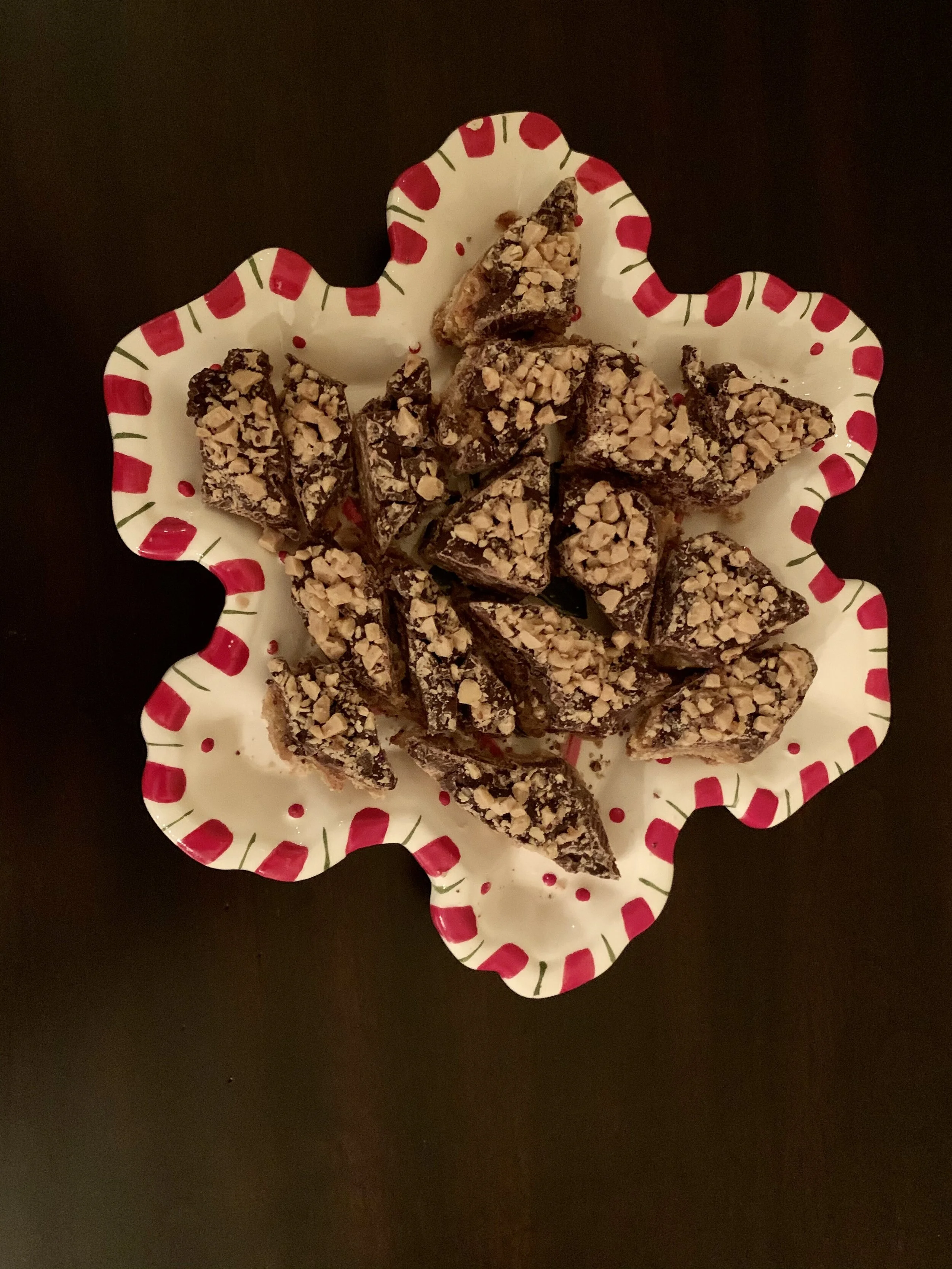 Toffee Triangles