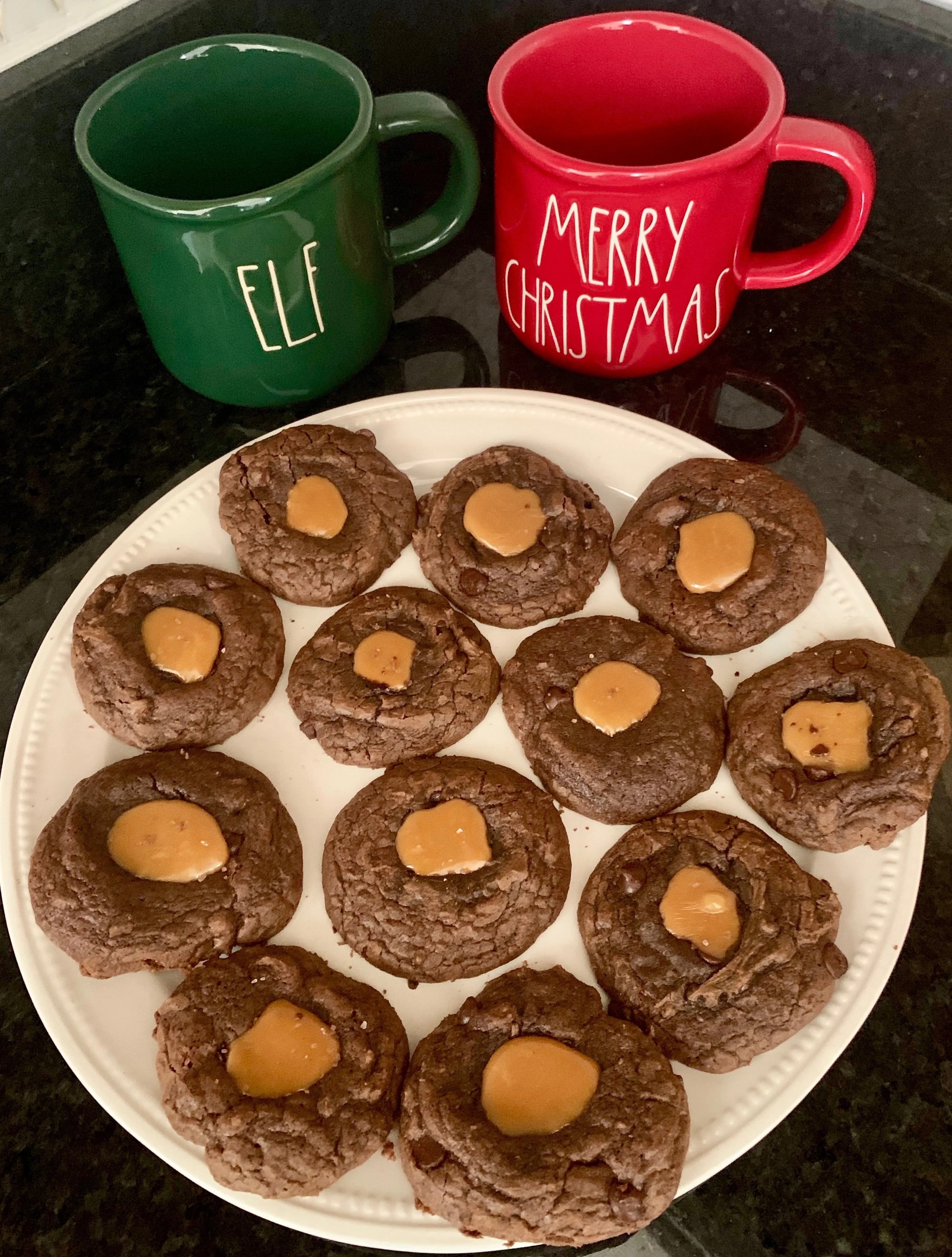 Sea Salt Chocolate Caramel Cookies