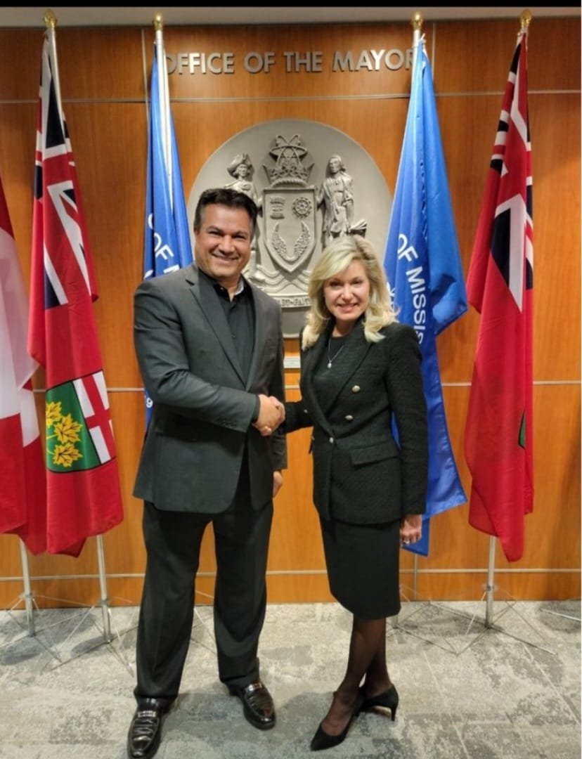 With Bonnie Crombie, Leader of the Ontario Liberal Party and former Mayor of Mississauga