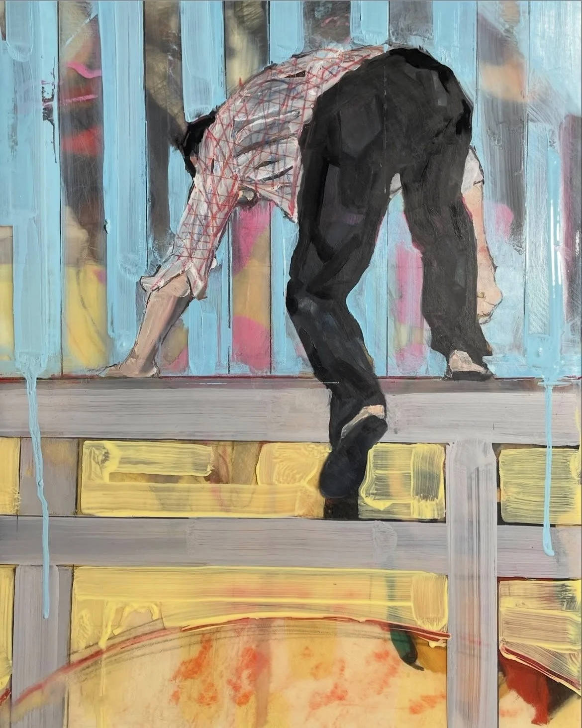 'in to it' 12x16
