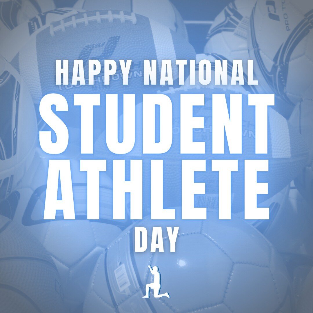 Happy #NationalStudentAthleteDay!

On this day, we honor the efforts and dedication of student-athletes on and off the court/field and their positive impact on society.

#beyondourgame
