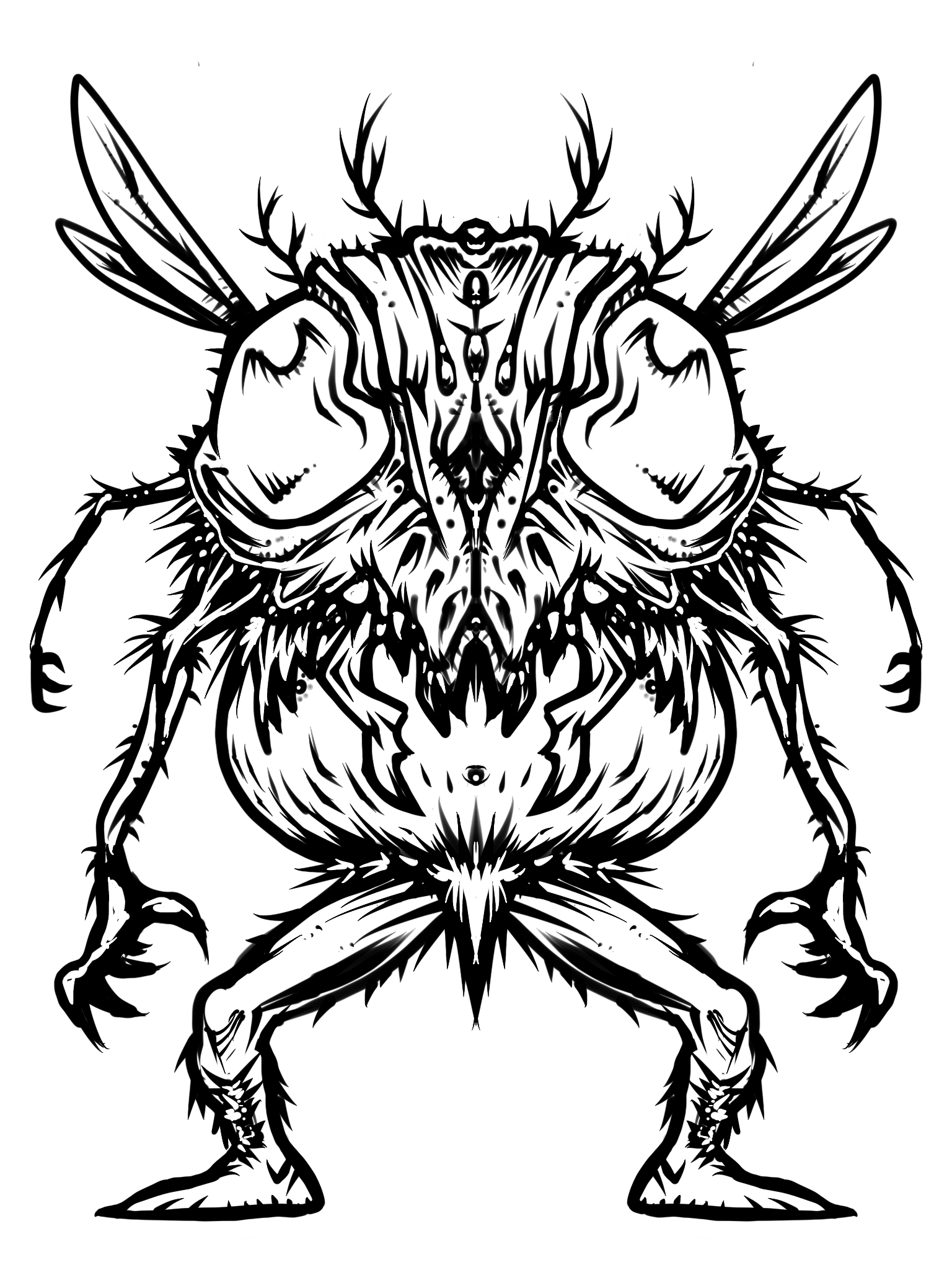 Buzz Head line work