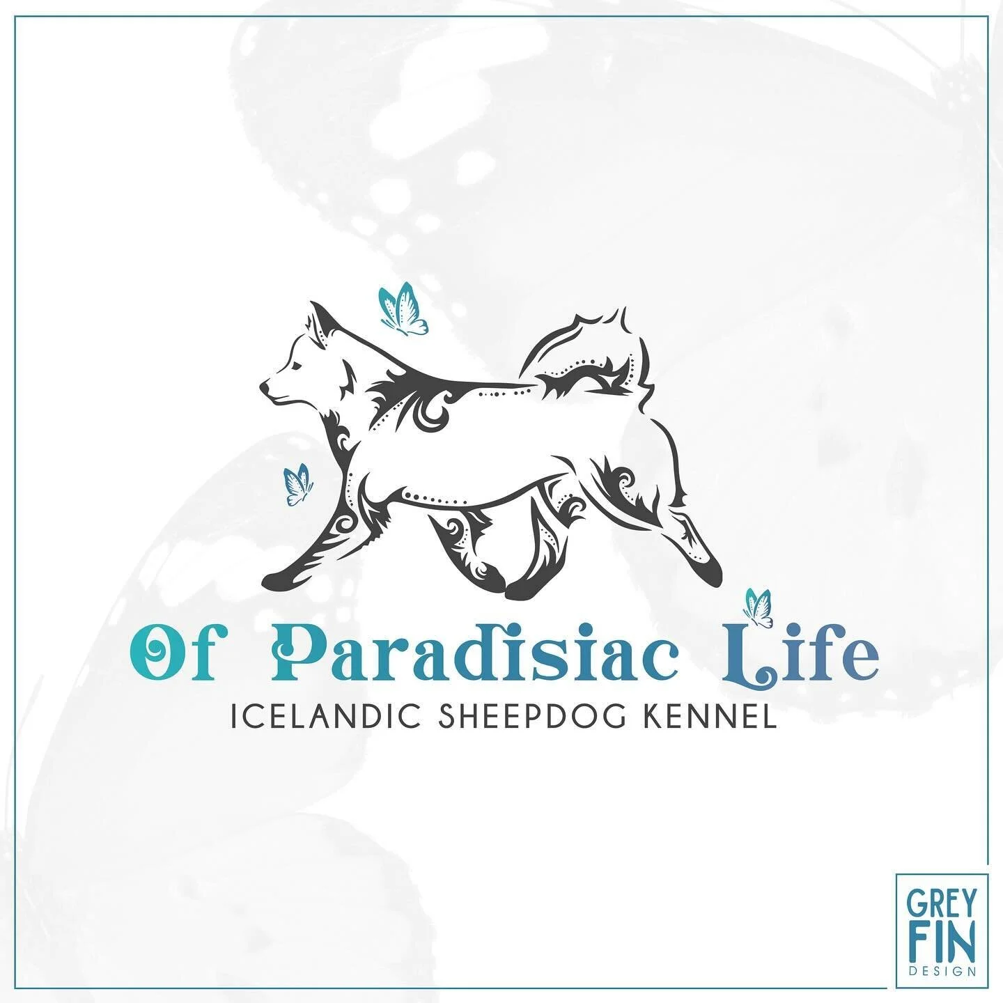 Back to some logos made last year! This one is my breed so I was especially excited to depict them in this style 😍