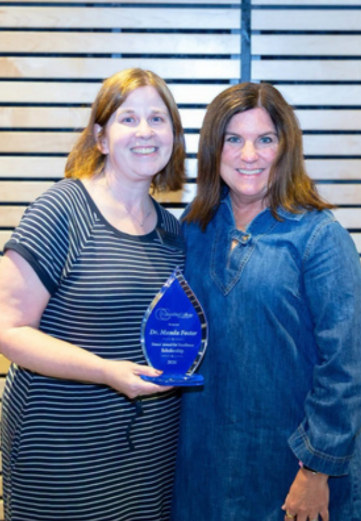 Alumna Manda Foster Honored for Her Work on ‘Echoes of Judson College’