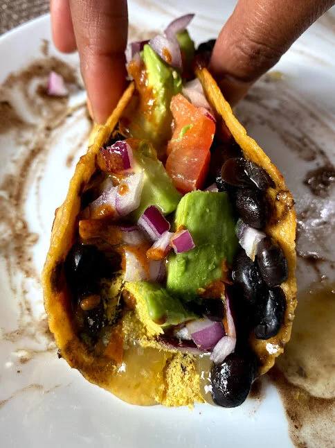 Black Bean Vegan Tacos Recipe