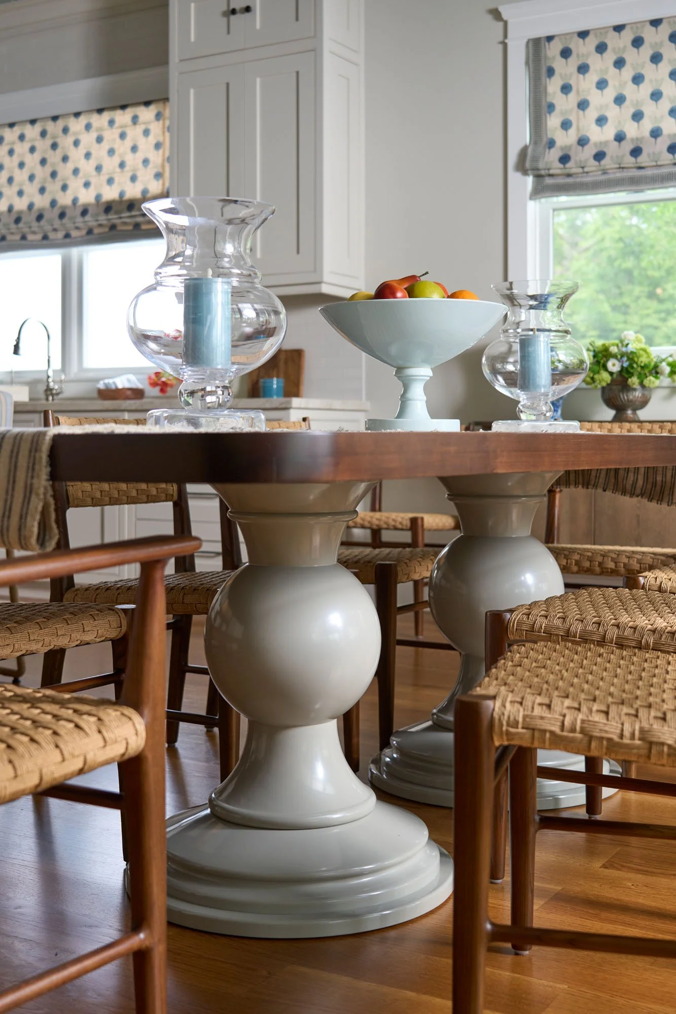 Ridgwood breakfast room - custom kitchen table