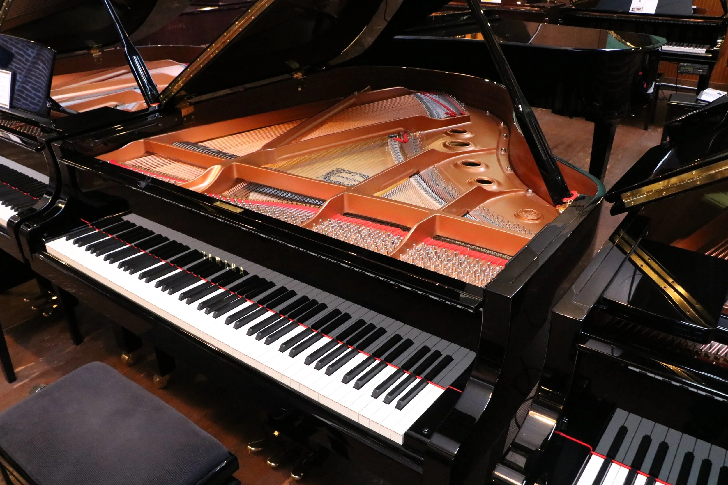 Like New 2019 Yamaha C2X Grand Piano