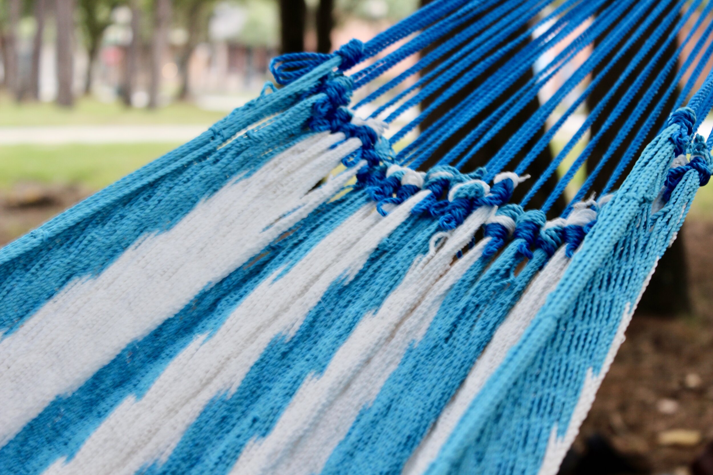 Handwoven Hammock - Ocean Wave