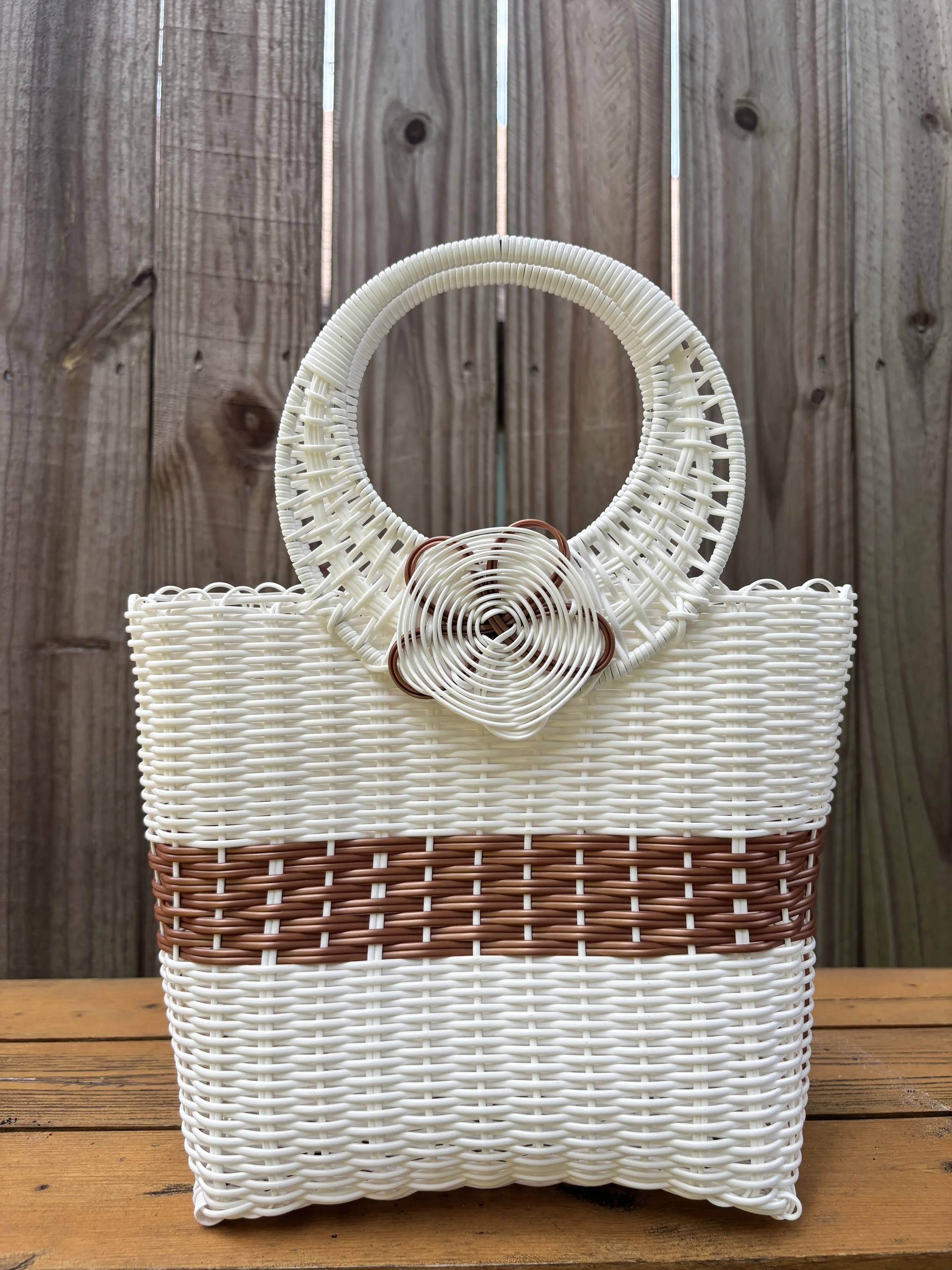 white purse accessory