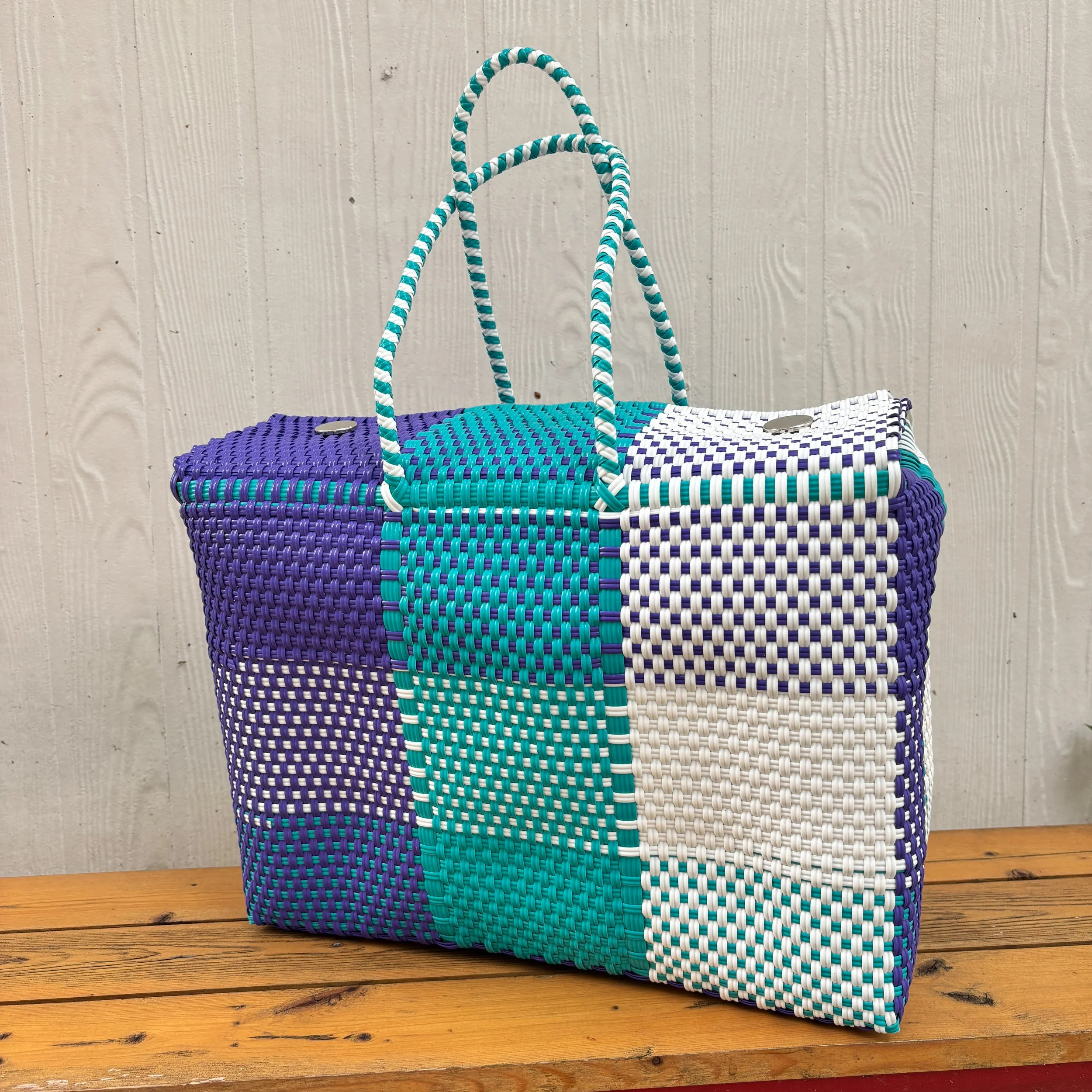 colorful duffle bag for vacation