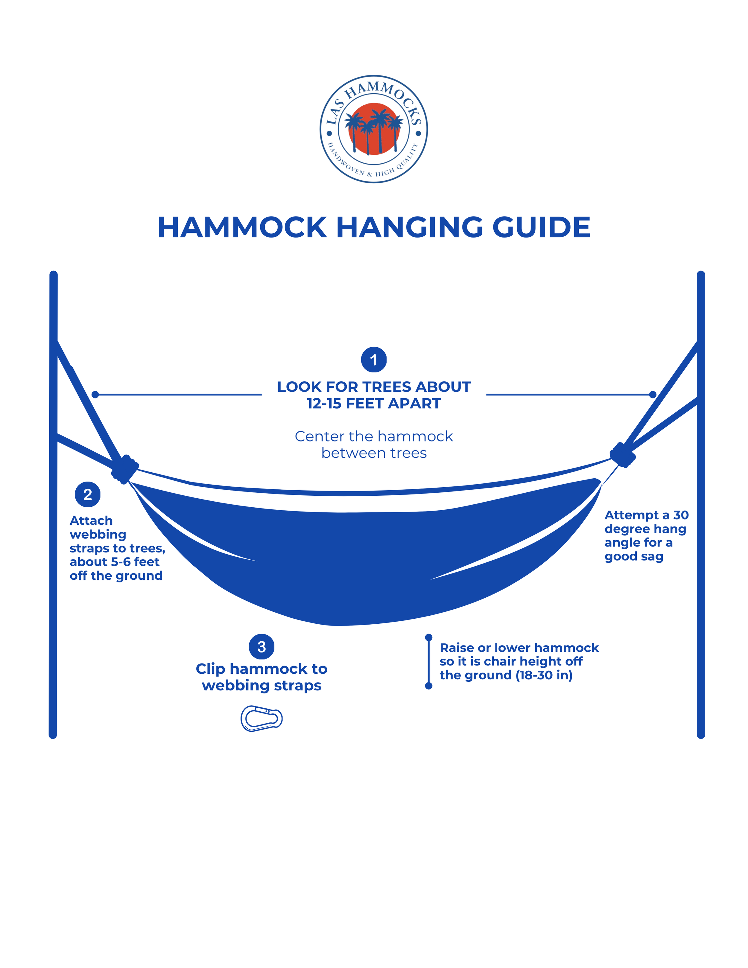 Tips for hanging a hammock outdoors in your backyard.