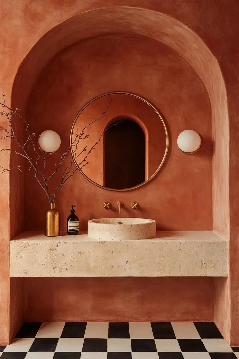 bathroom arched interiors