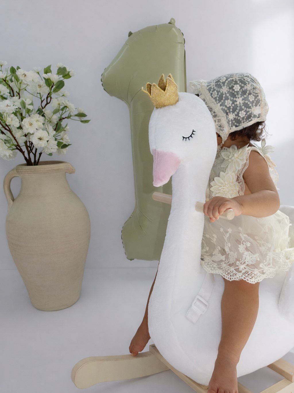 Happy 1st Birthday Ivy Girl. 🦢🧁🤍 2.28.26

You are the daughter of my DREAMS &amp; forever my baby.