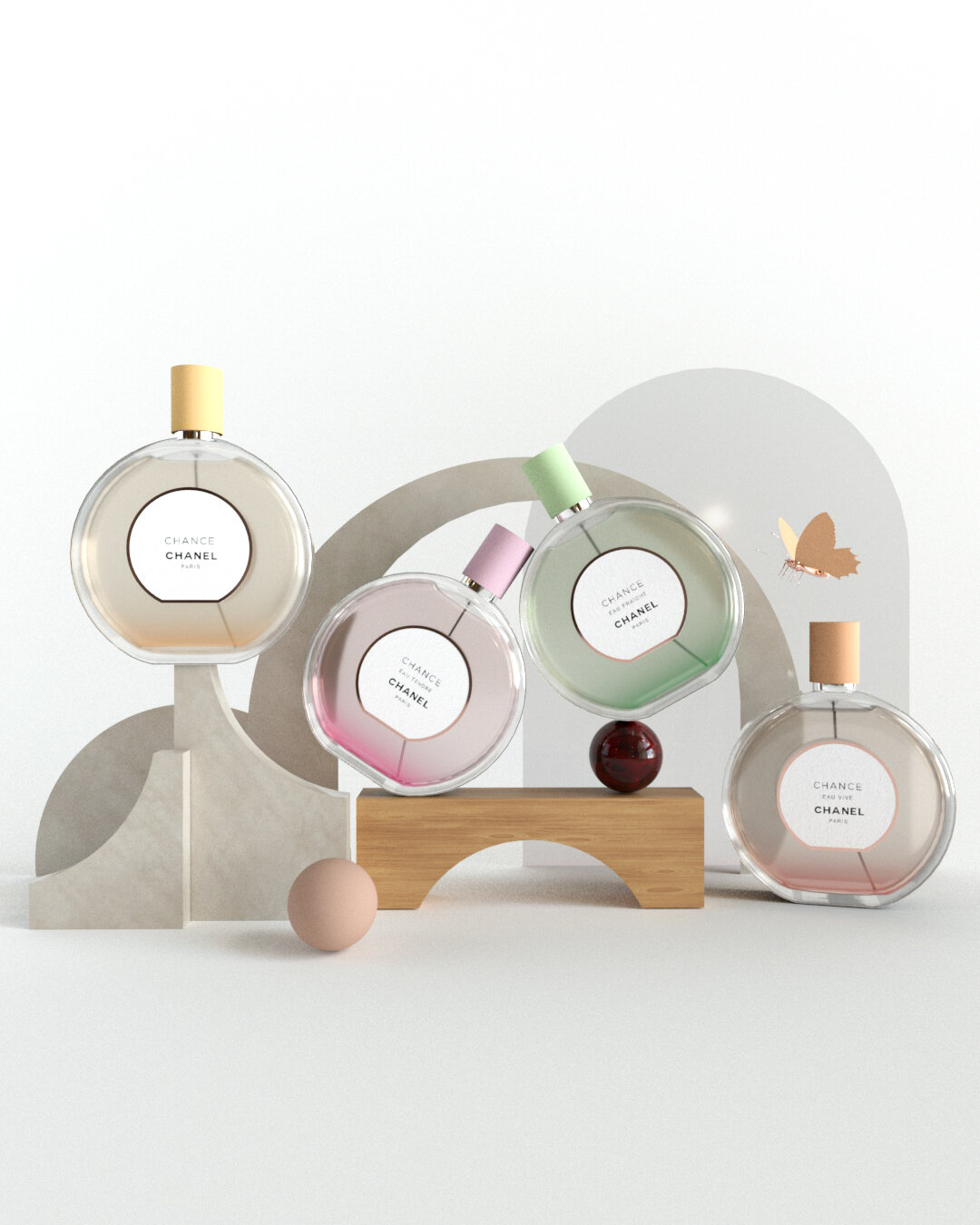 Chanel® — 3D design and rebranding