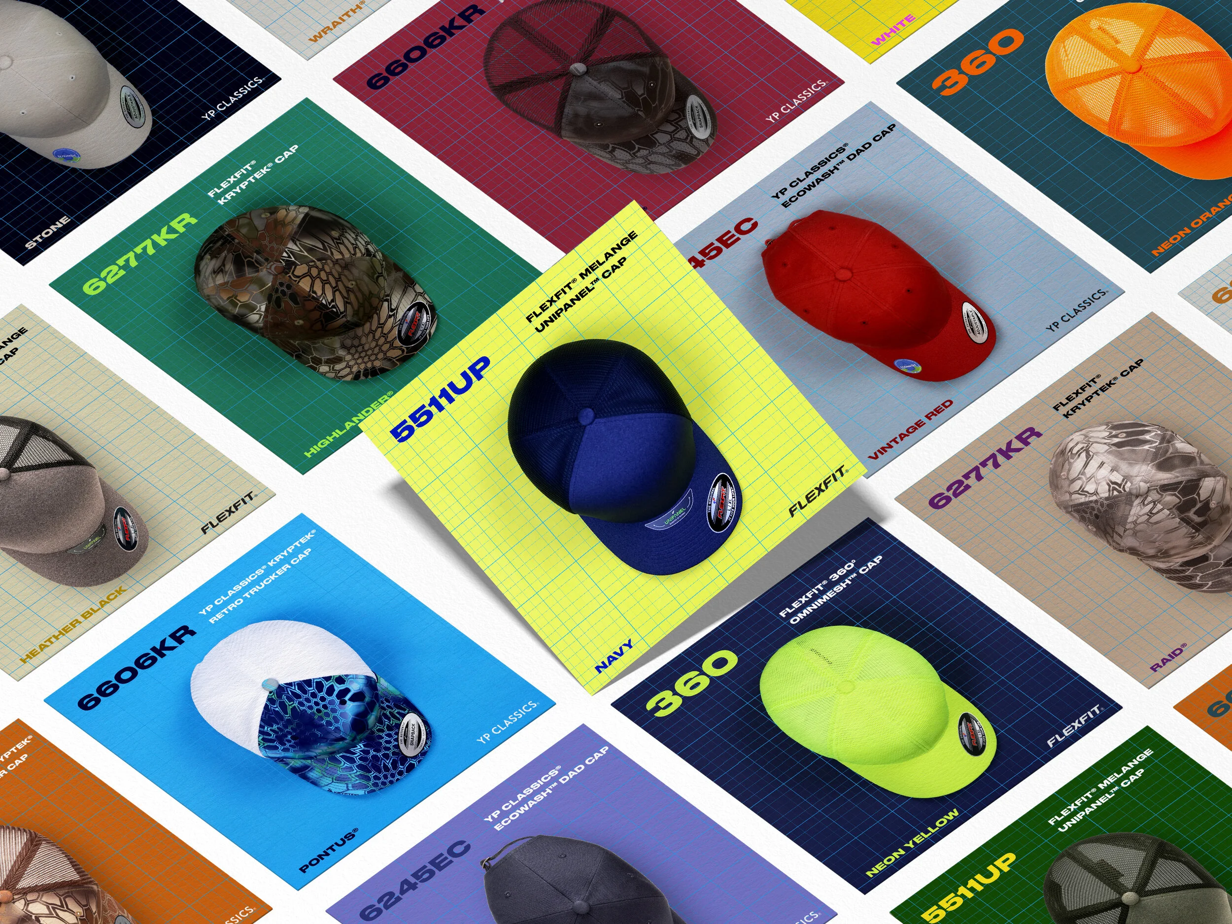 Flexfit® — Marketing graphics