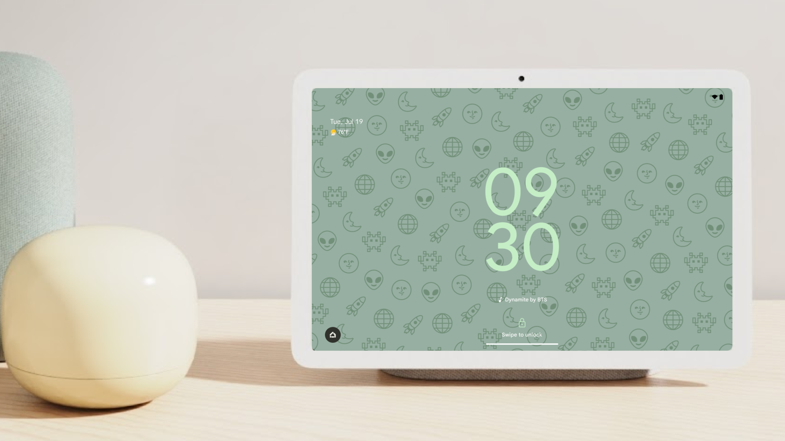 Google  — Emoji wallpaper UX/UI