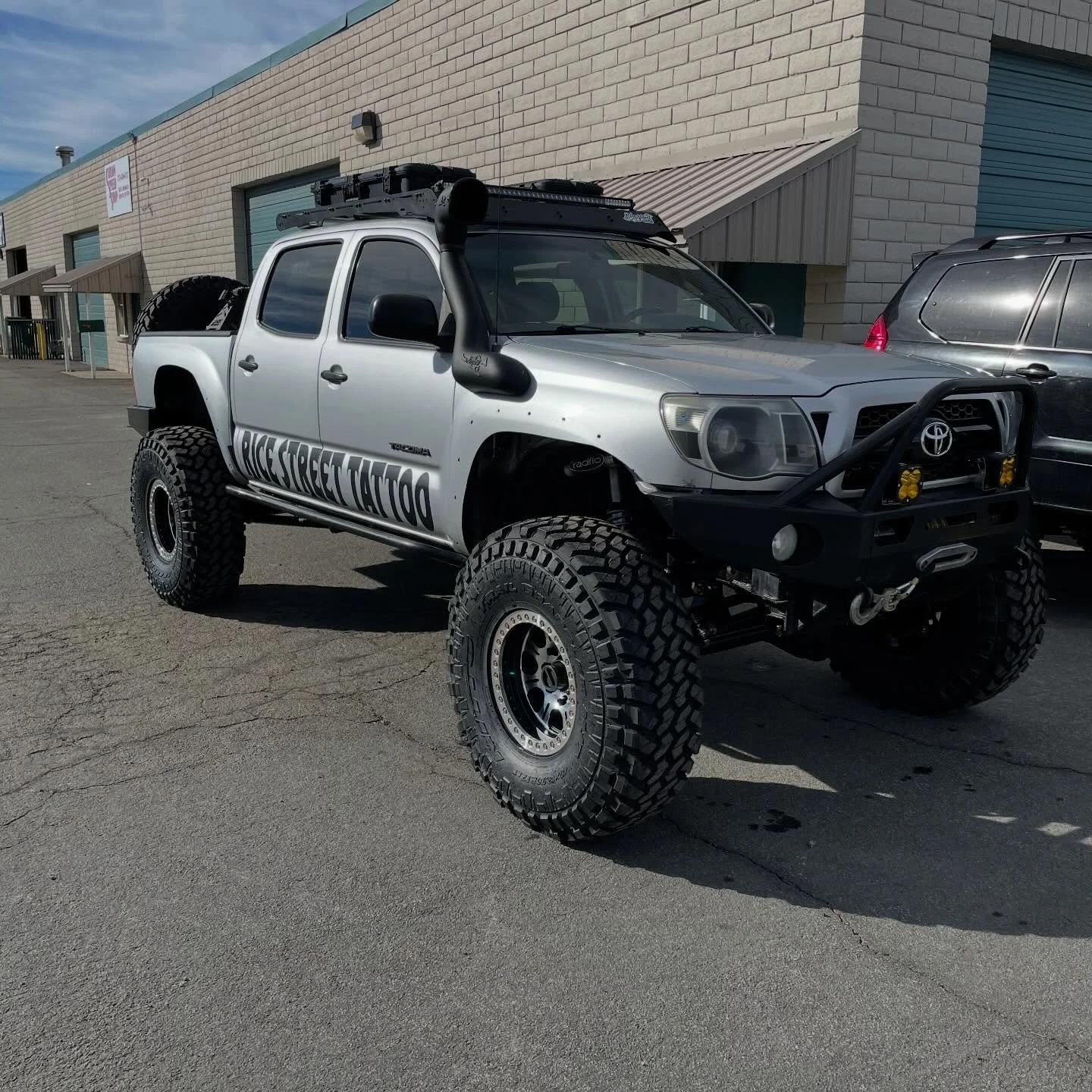 Crazy to think we&rsquo;re at the 5 year anniversary of completing the #tacogrande for @guero_tattooer! The truck that inspired me to build Tacoma parts. Here&rsquo;s to the next 5 years! #martecengineering #martectacomakit #toyota #tacoma 1stgentaco