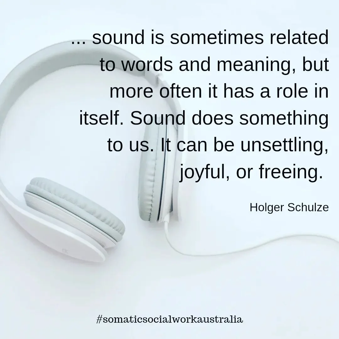 We all have favourite music genres with sounds that resonate not only with our nervous systems but also with the dictates of our cultural milieu.  Enjoy some music explorations this weekend.

#somaticsocialworkaustralia #listeningtomusic #sound #hear