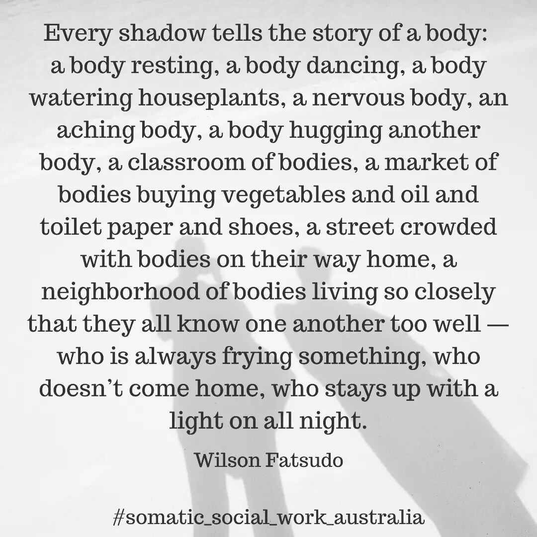 These could be each of your own shadows or a &quot;city of bodies&quot;.

#somatic_social_work_australia #shadowhunters  #shadows #cityofshadows #embodimentreflections #bodystories  #shadowwork