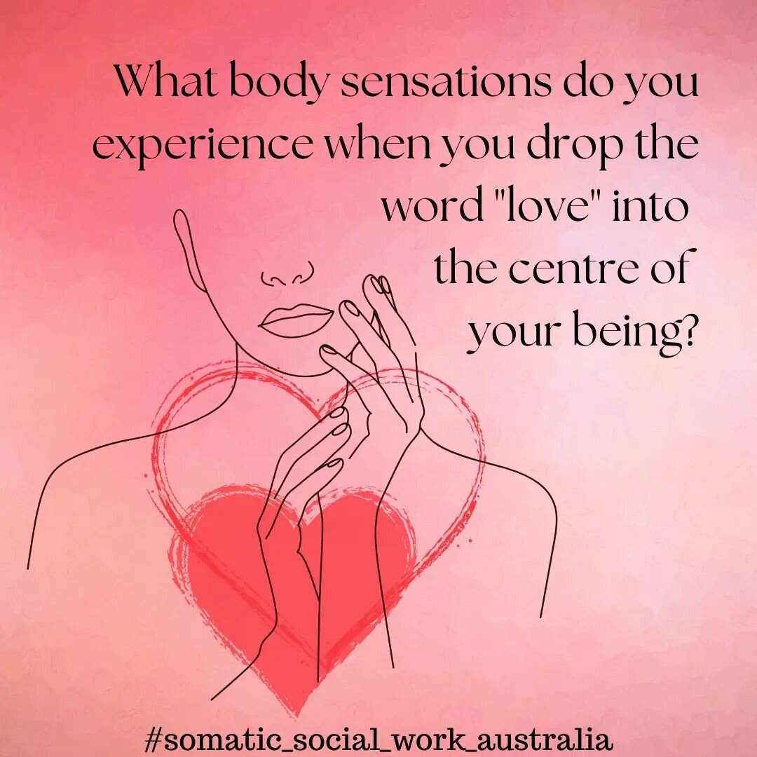 Just asking ....

#somatic_social_work_australia #love#bodysensations #bodyreflections #interoceptivepractice #reflectivepractice #socialworkreflection #traumasensitiveyoga