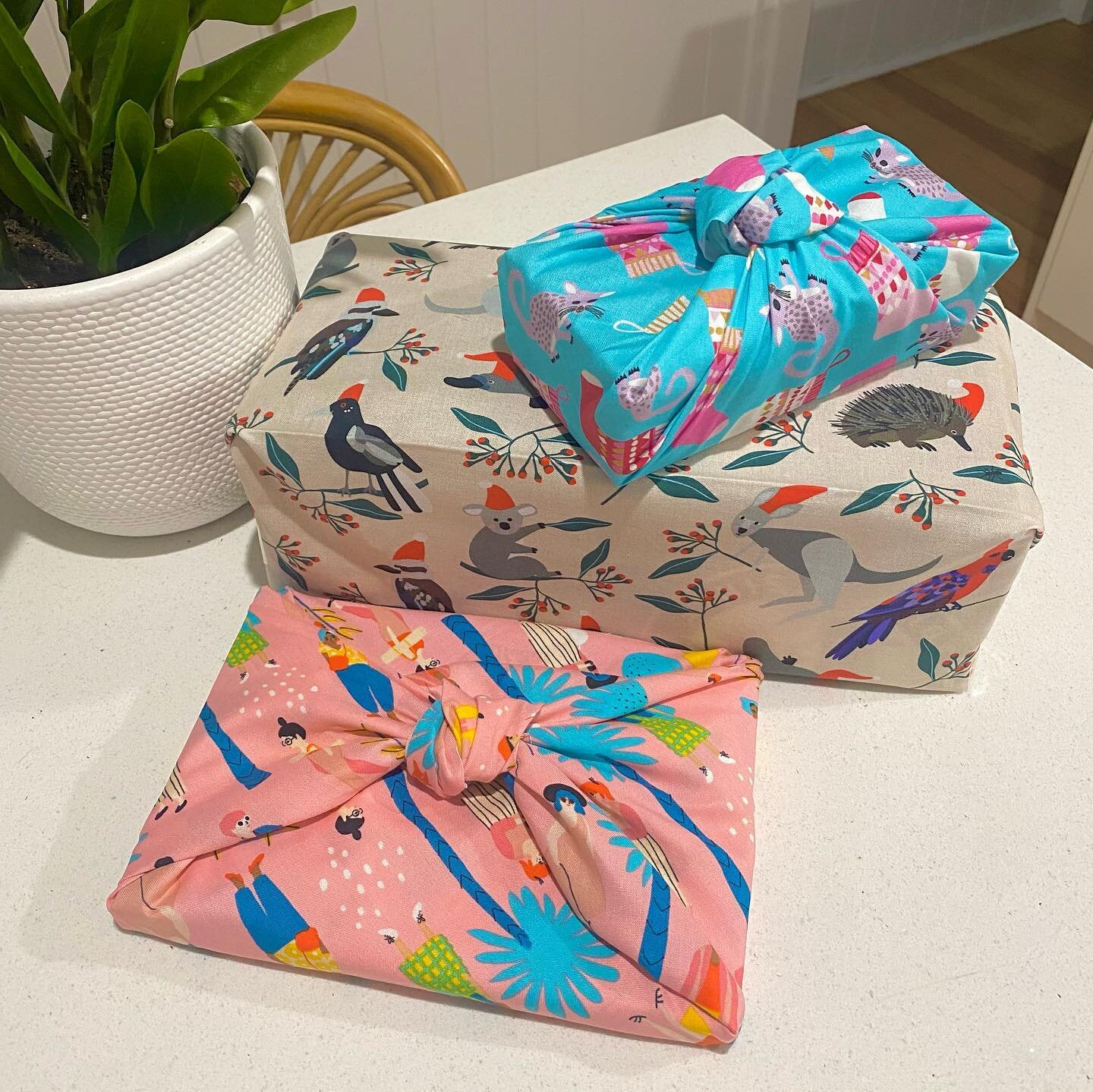 I&rsquo;ll be making more fabric gift wraps this year so send me a message if you are interested!

I can do a range of sizes and patterns to suit all gift types. These can be re-used year after year which is the best part!

Either send me a message o